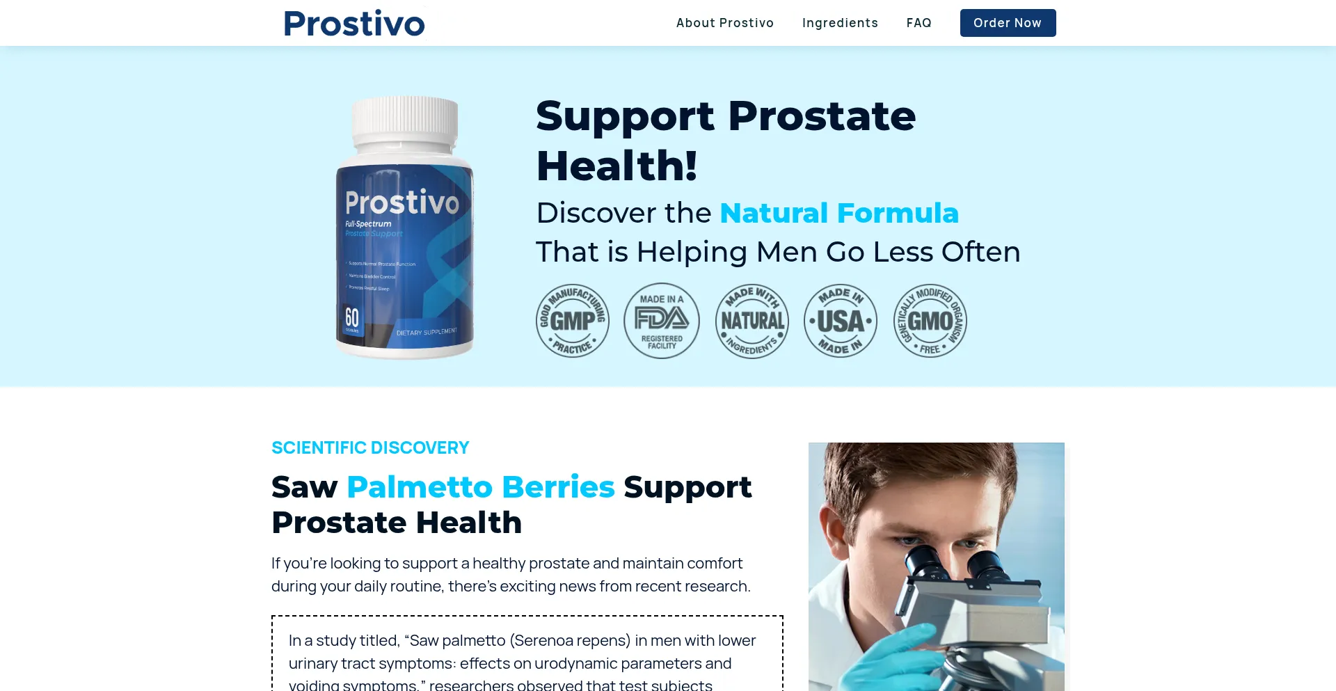 Theprostatebrief.com