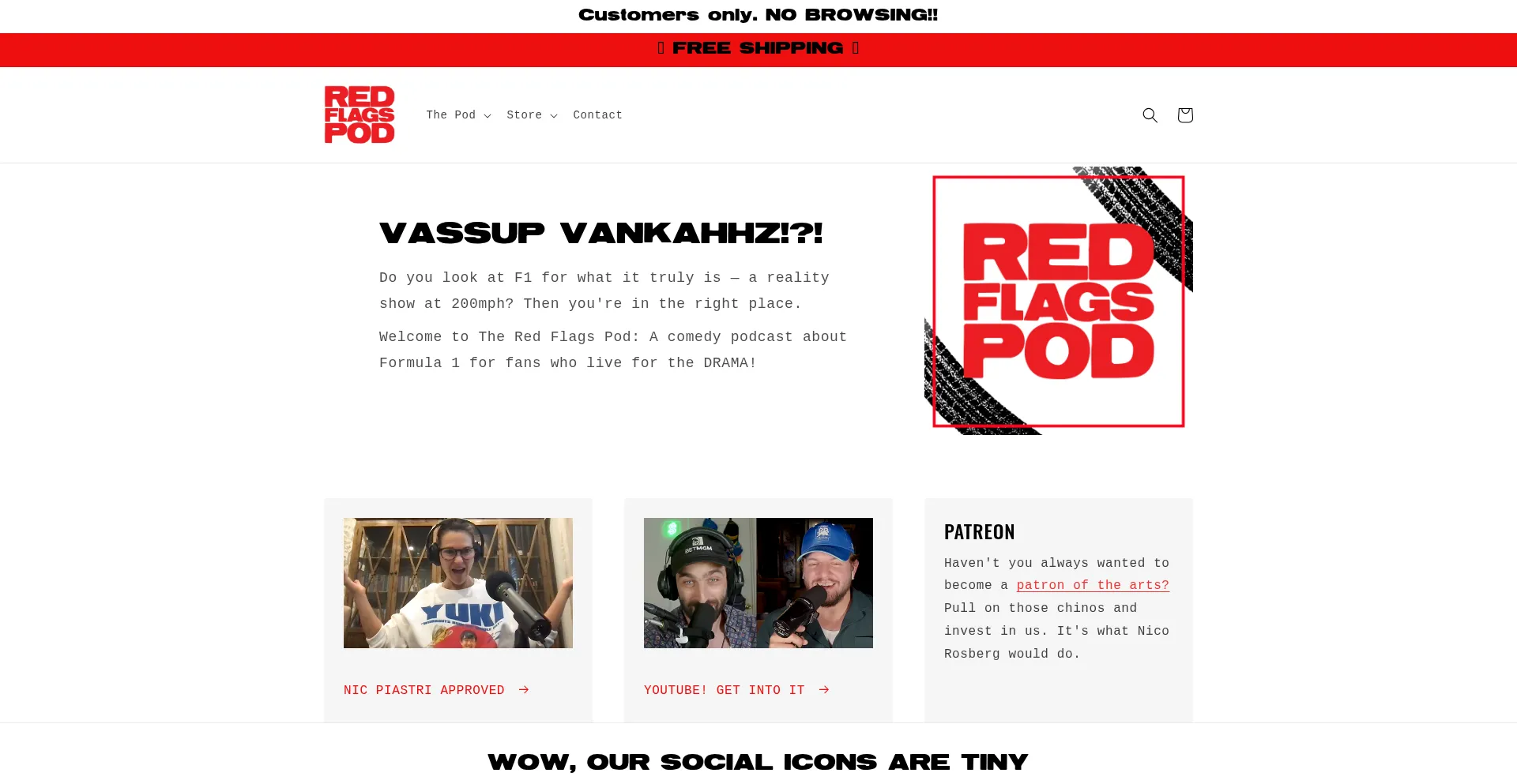 Ist Theredflagspod.com sicher und vertrauenswürdig?