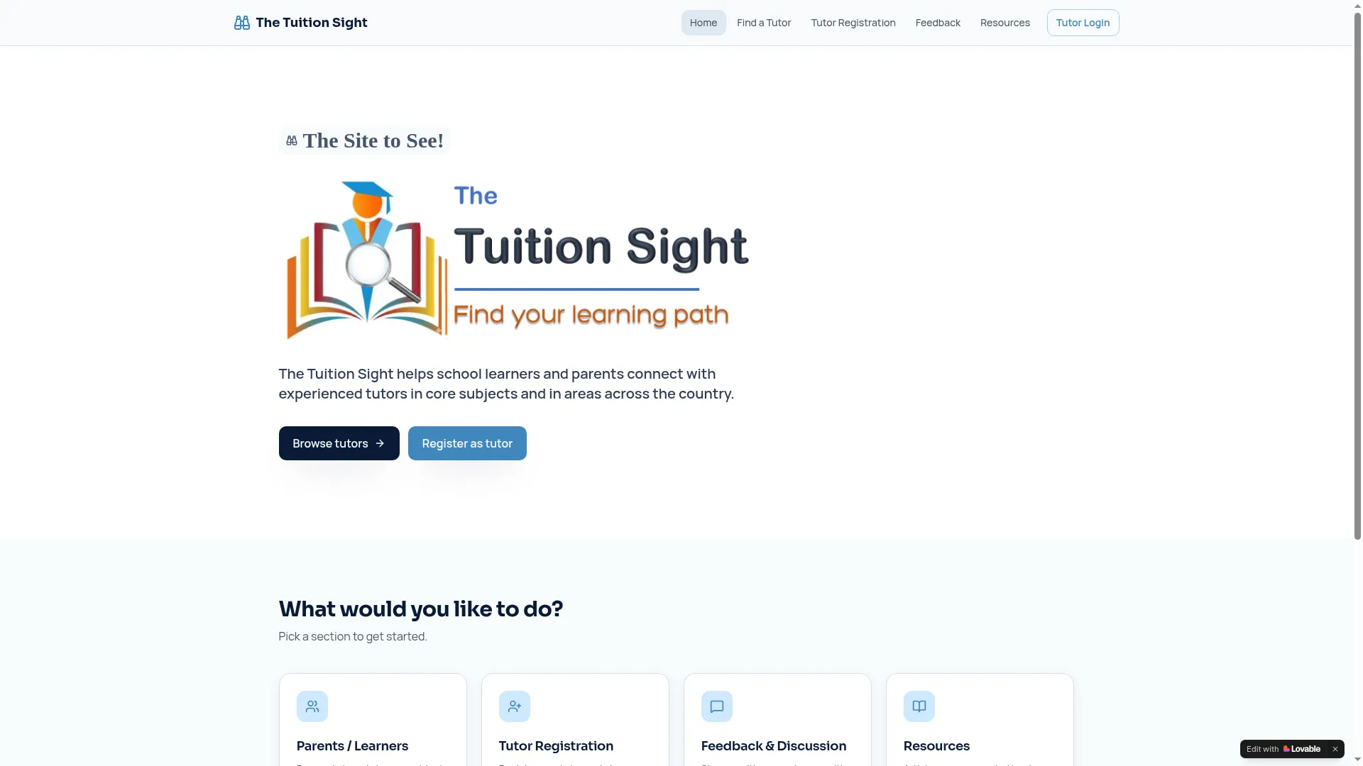 Thetuitionsight.site