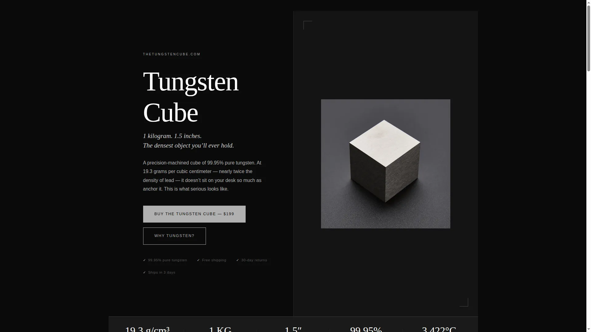 Thetungstencube.com