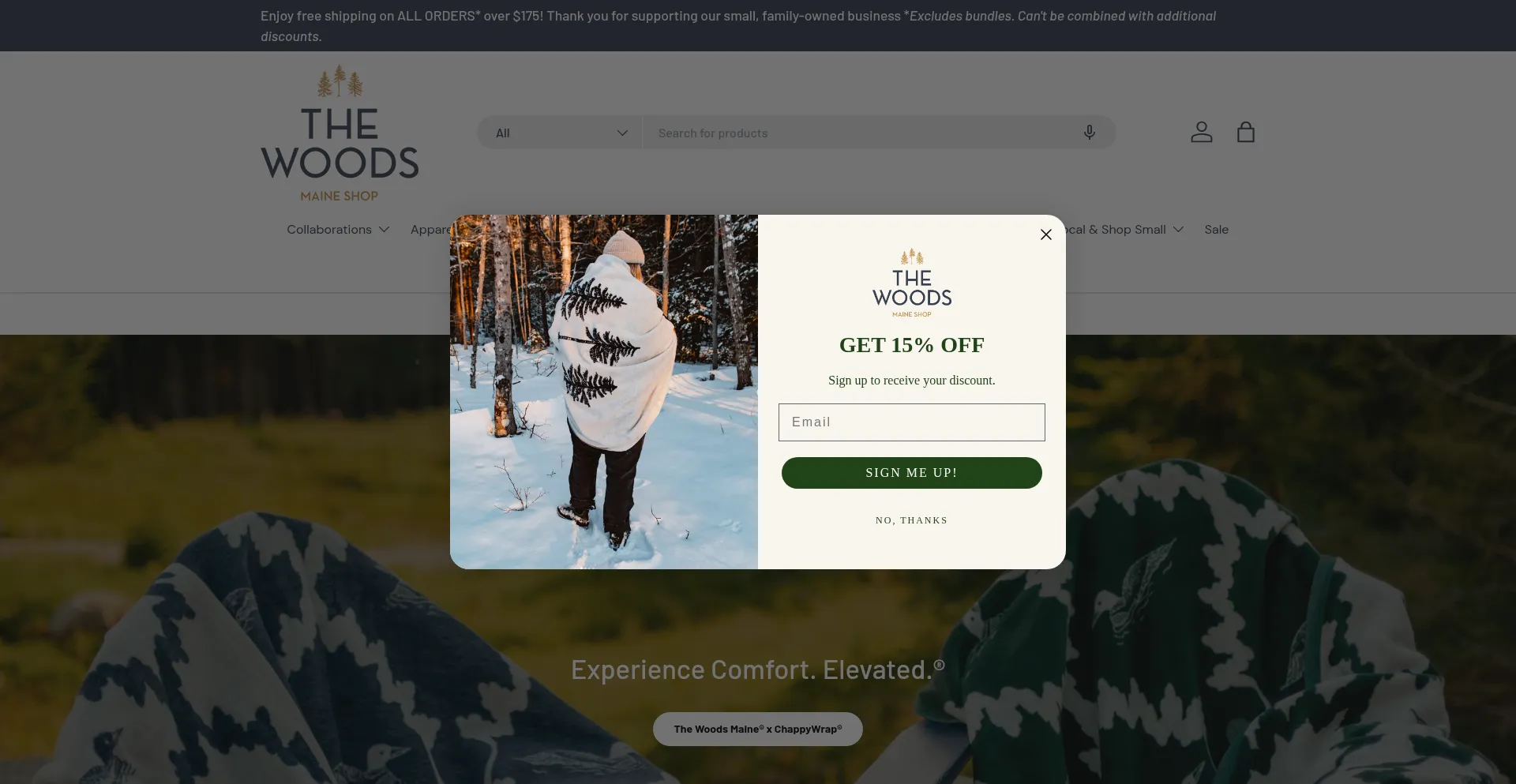 Thewoodsmaineshop.com