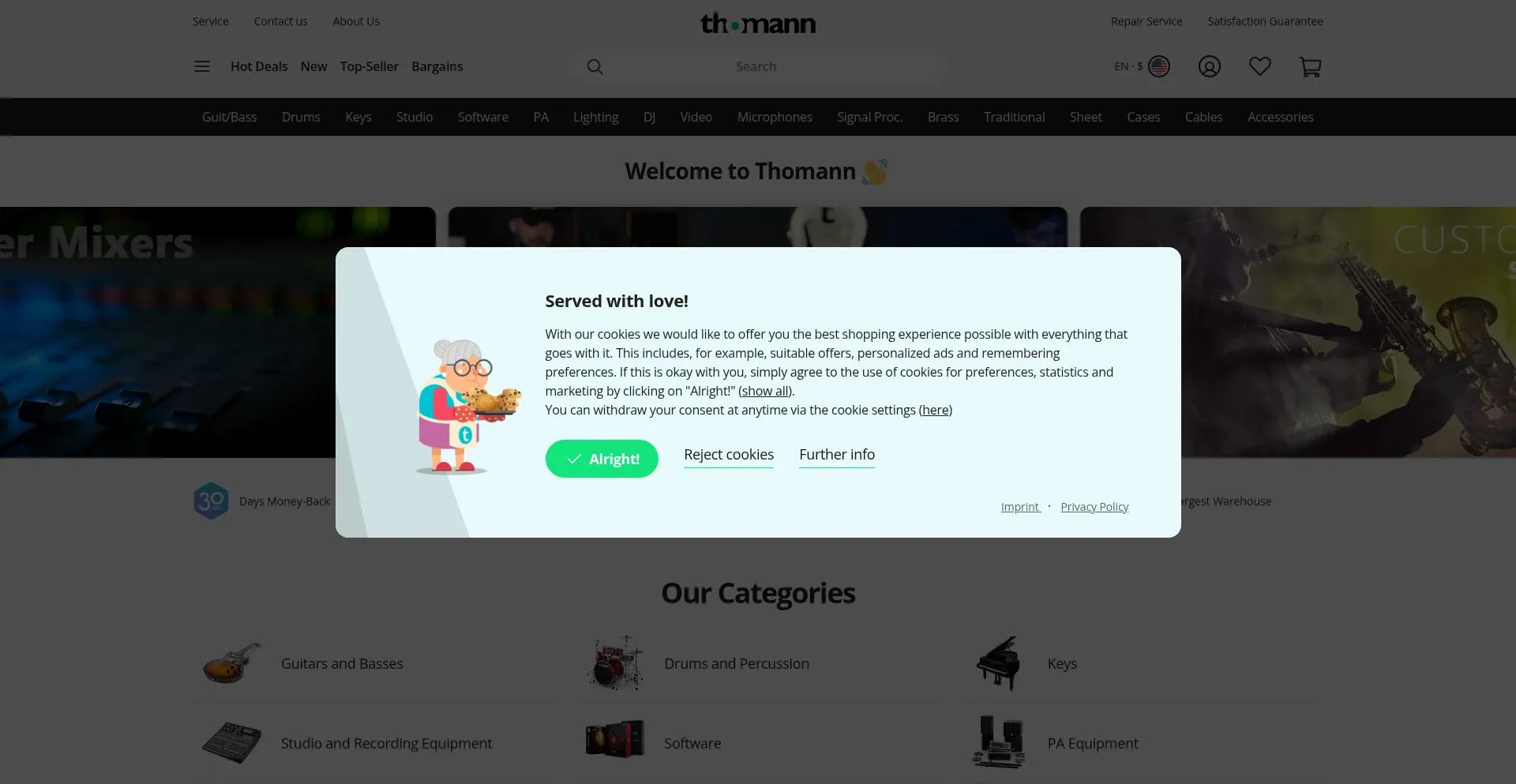 Ist Thomann.shop sicher und vertrauenswürdig?