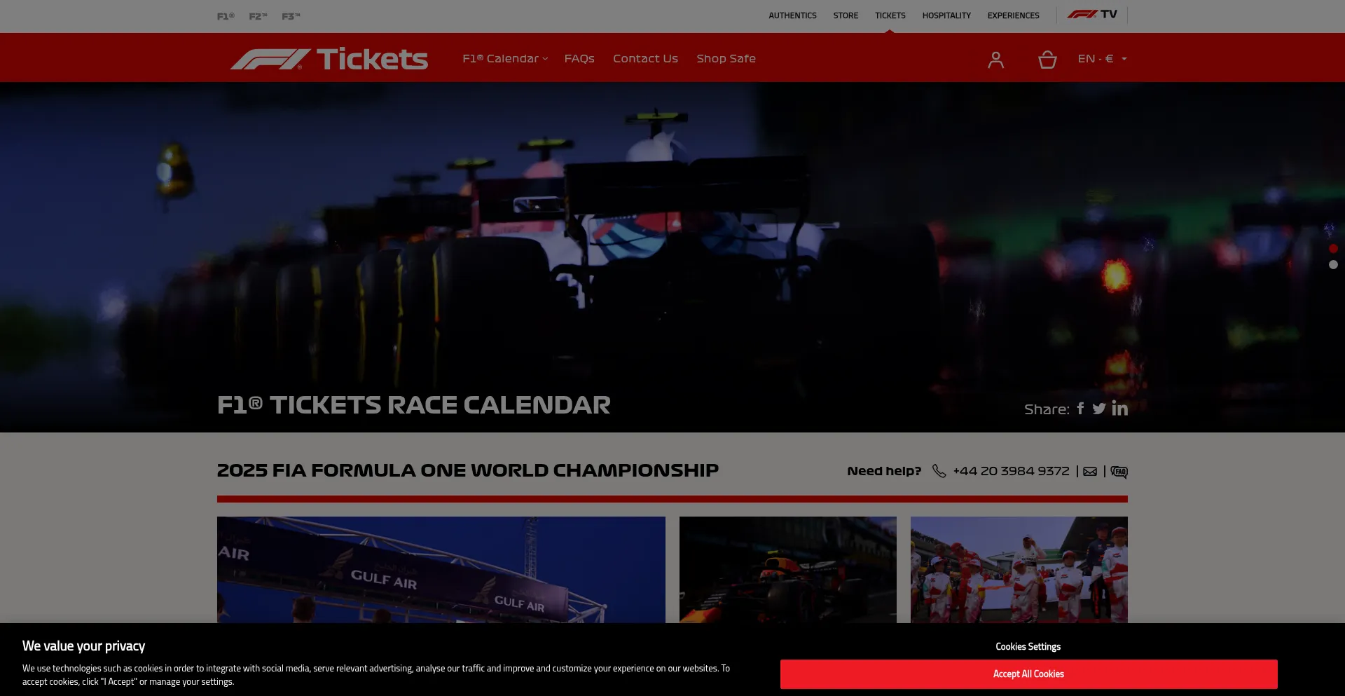 Tickets.formula1.com