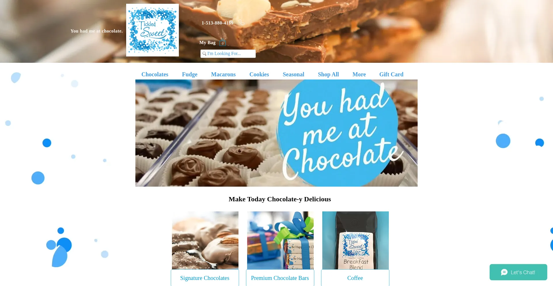 Website screenshot of Tickledsweet.net
