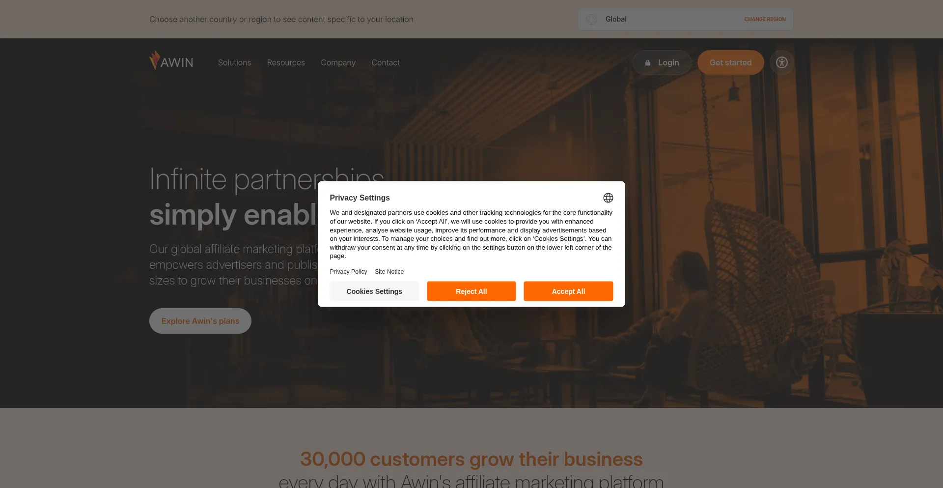 Website screenshot of Tidd.ly