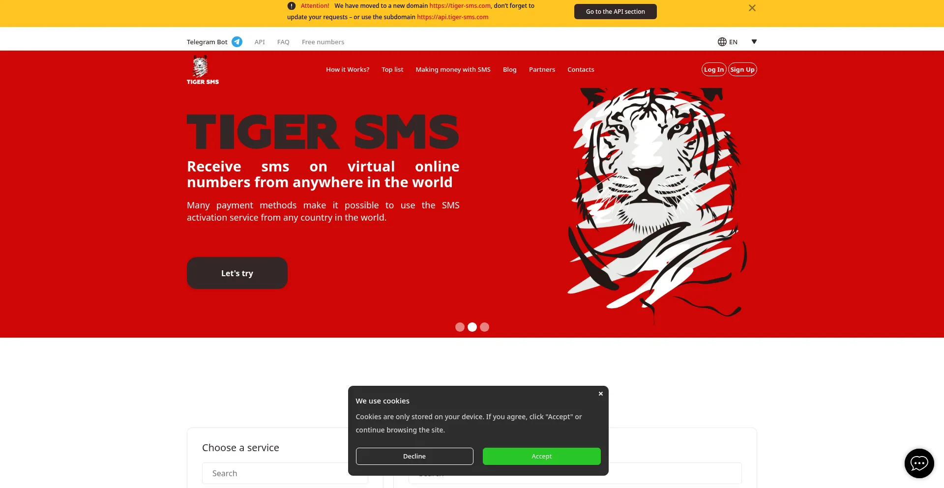 Tiger-sms.com