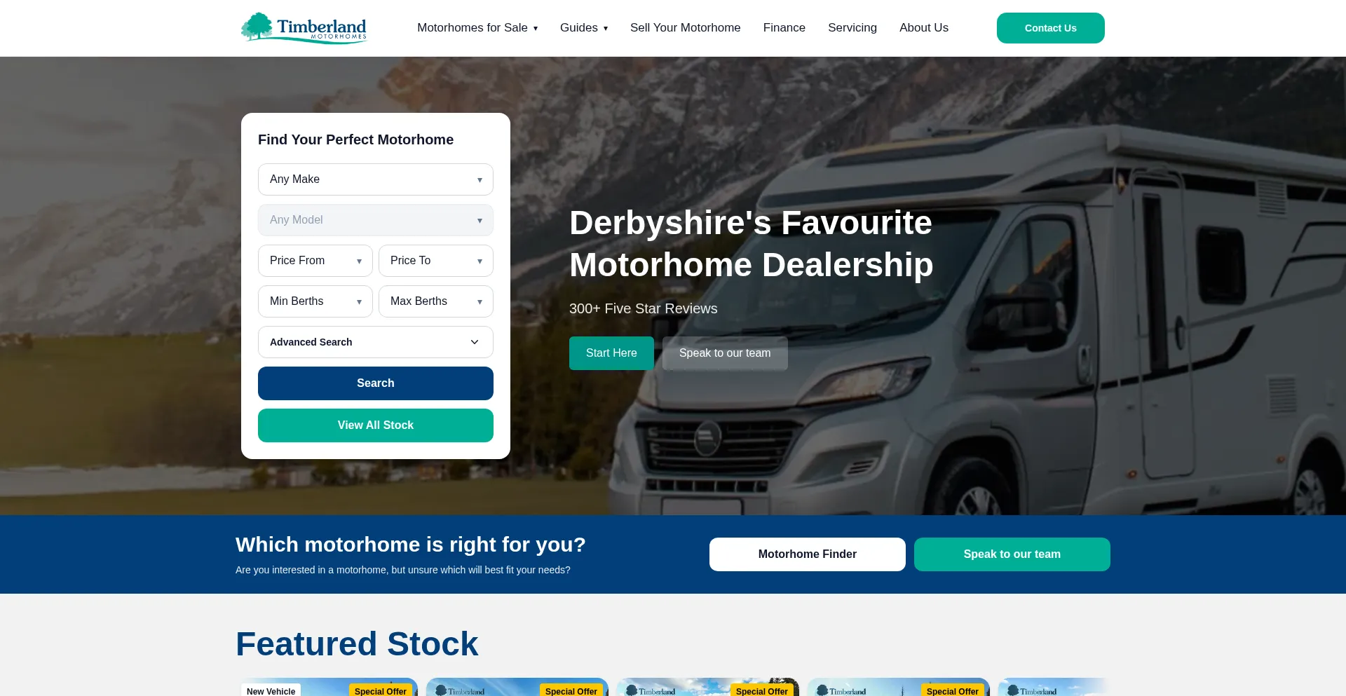 Timberlandmotorhomes.com