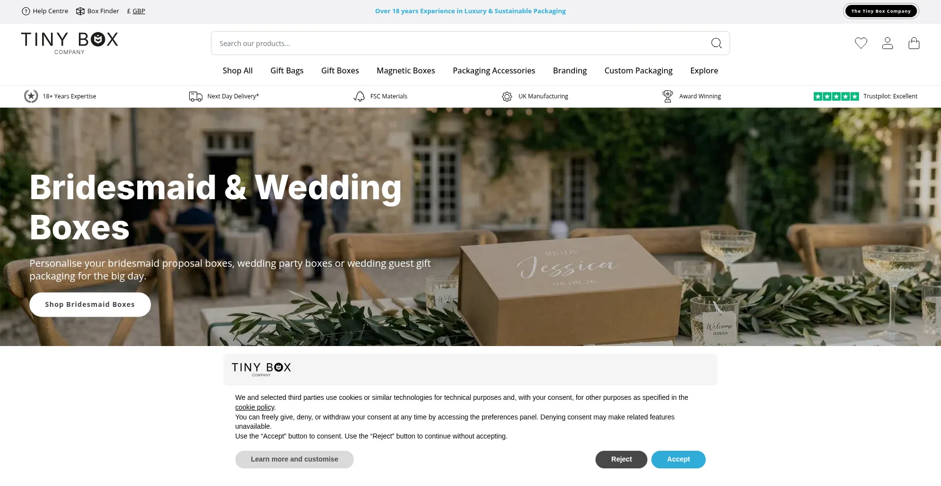 Tinyboxcompany.co.uk