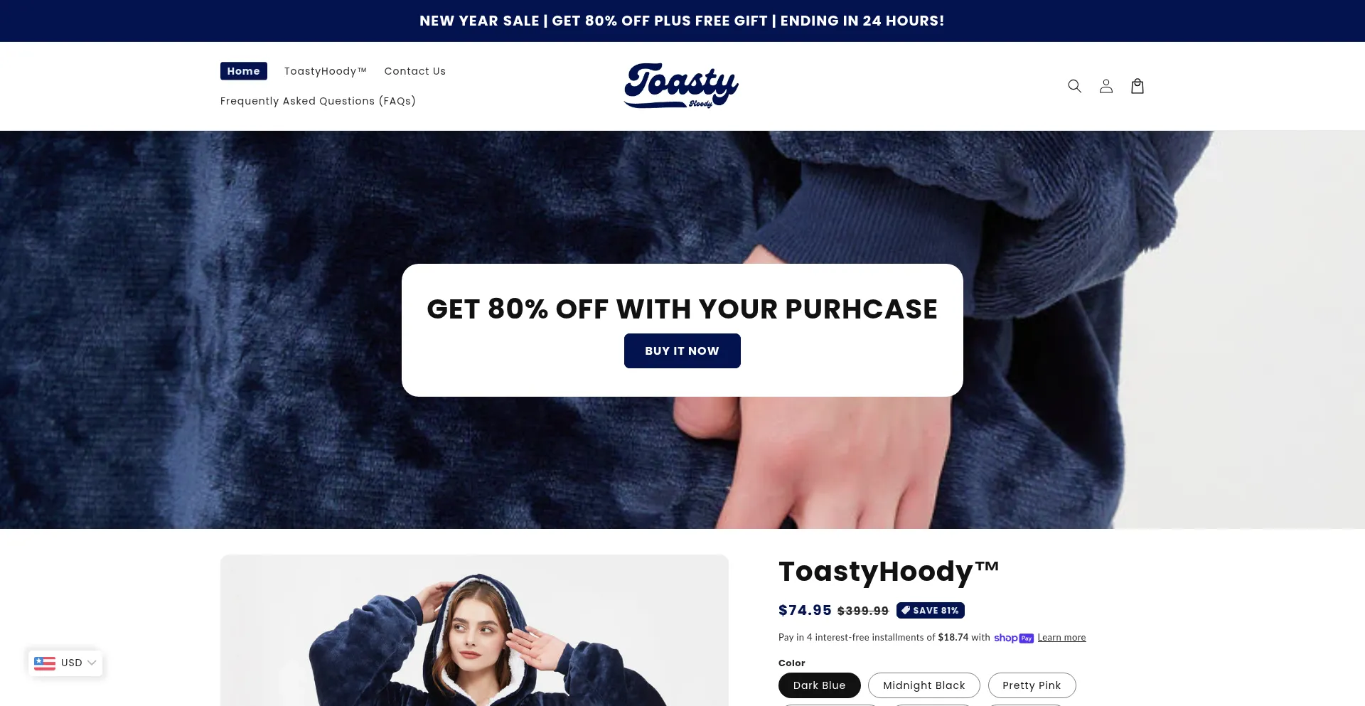 Toastyhoody.com