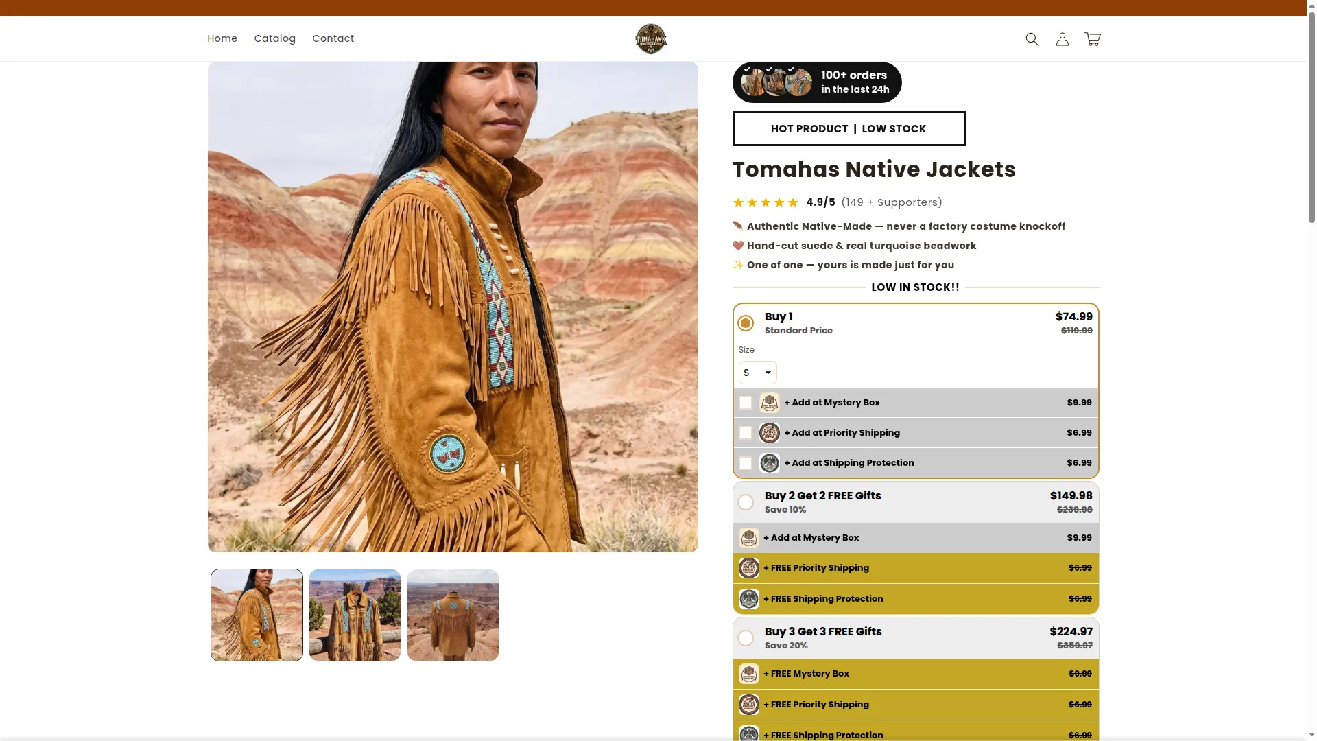Tomahasjackets.store