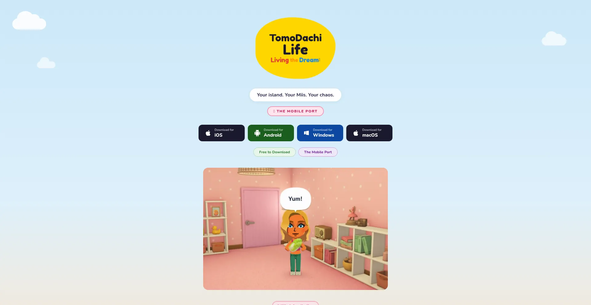 Tomodachilife-mobile.com