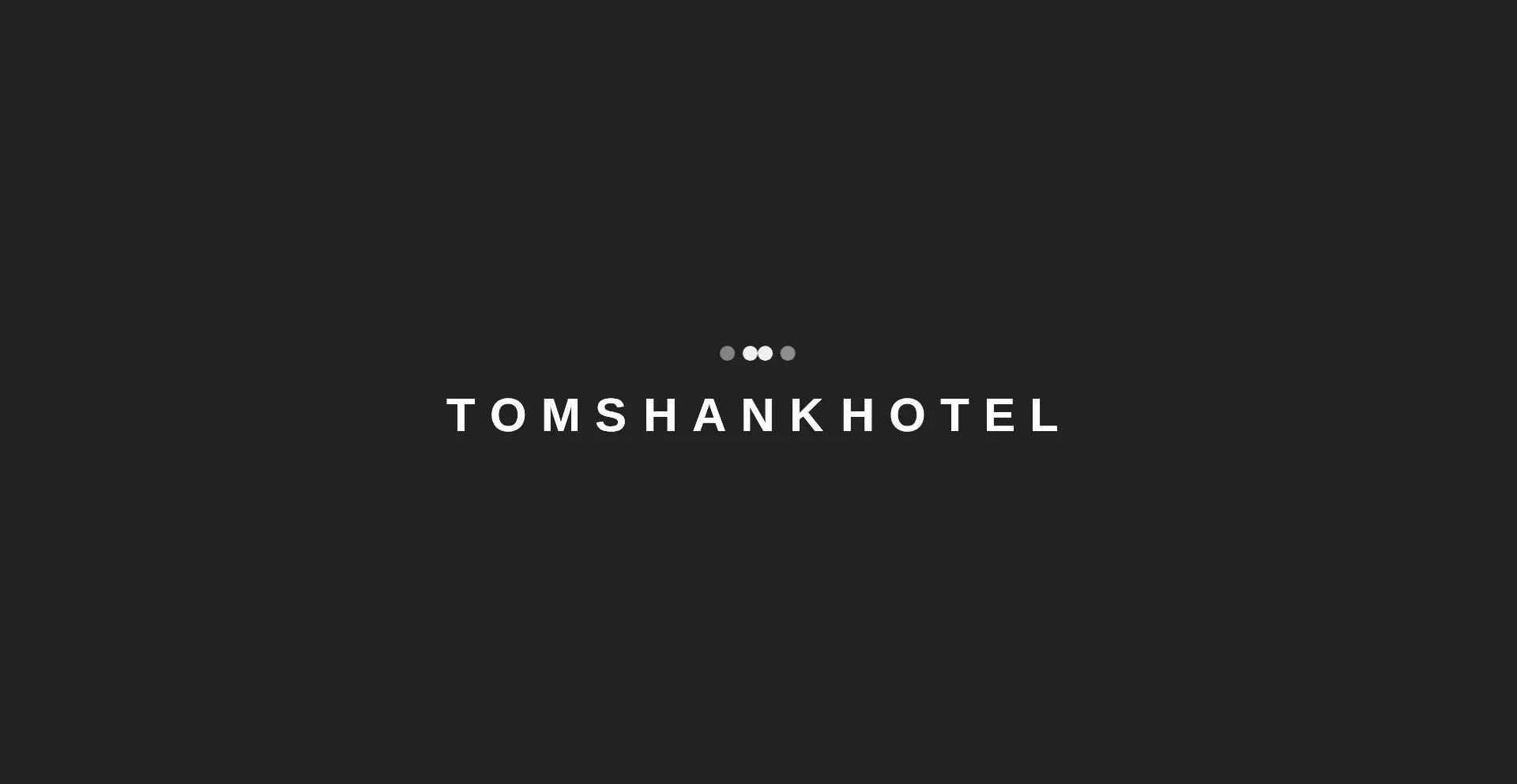 Website screenshot of Tomshankhotel.com.au