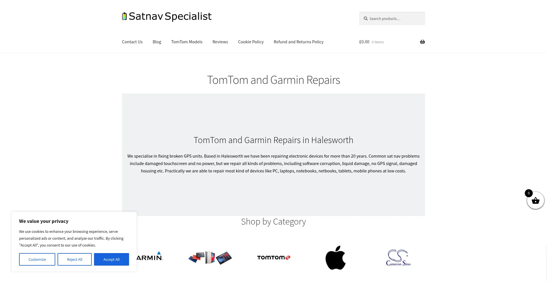 Tomtomrepairteam.co.uk