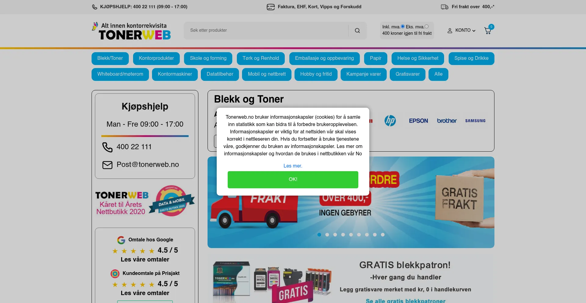 Tonerweb.no