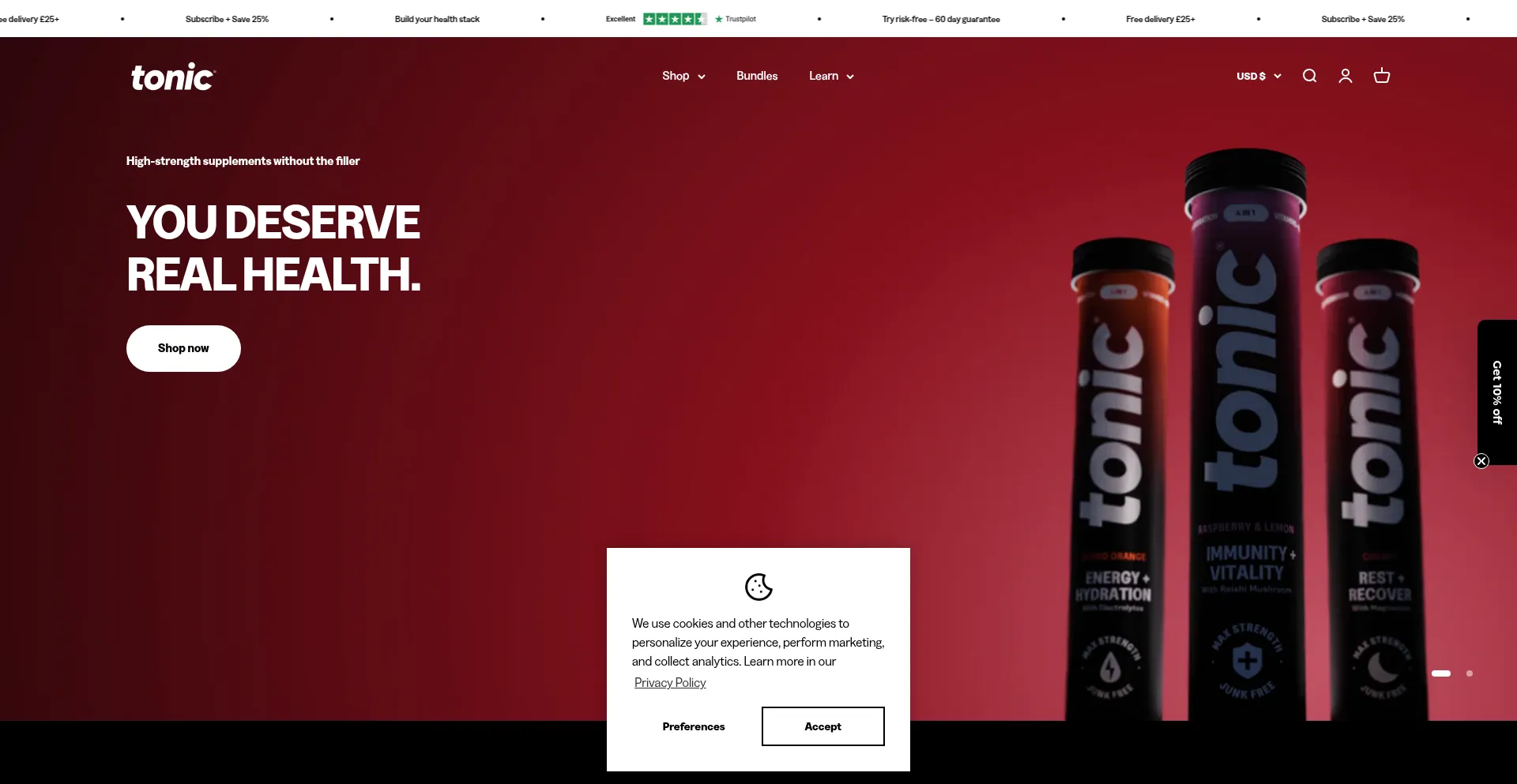 Ist Tonichealth.co sicher und vertrauenswürdig?