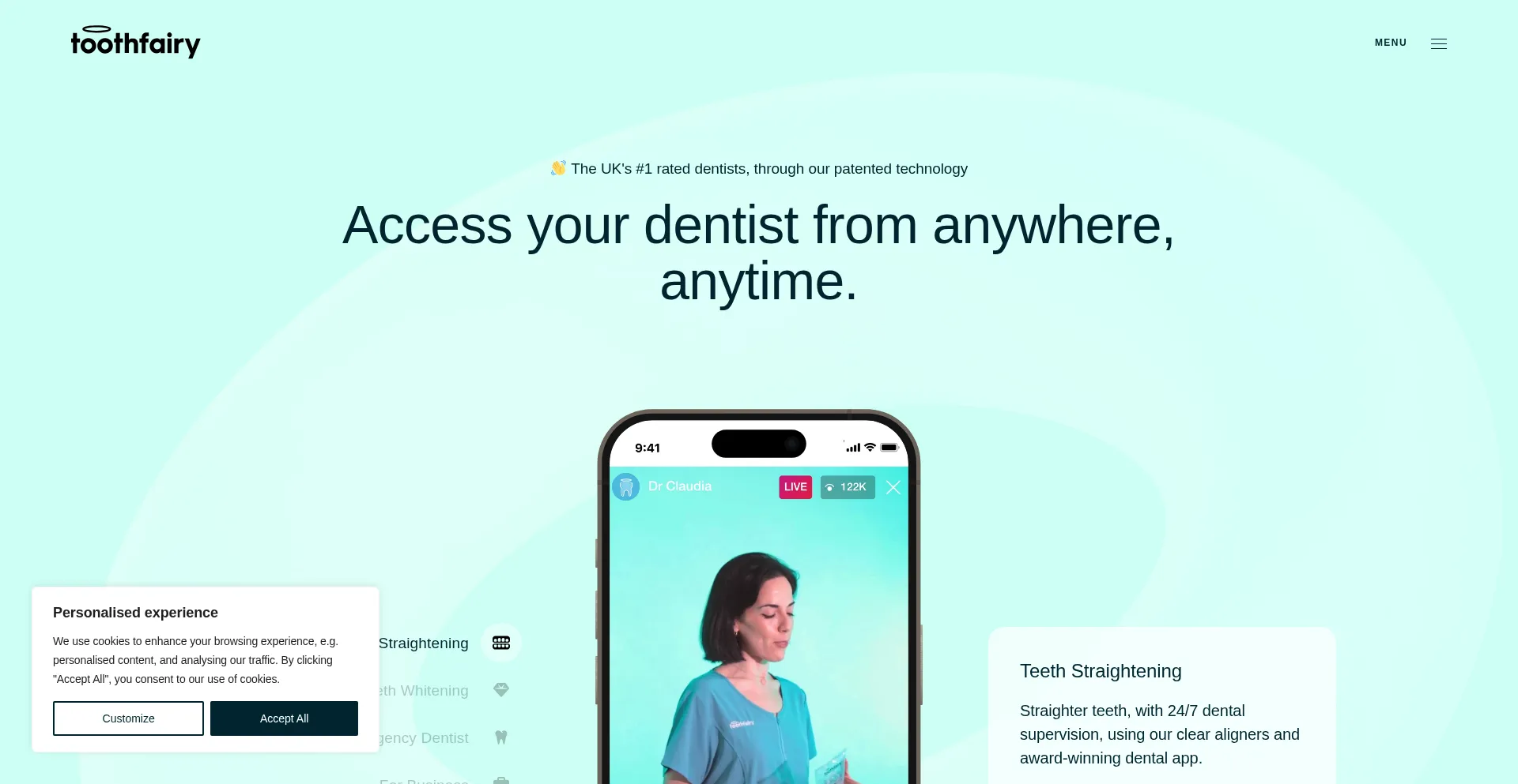 Ist Toothfairyapp.co.uk sicher und vertrauenswürdig?
