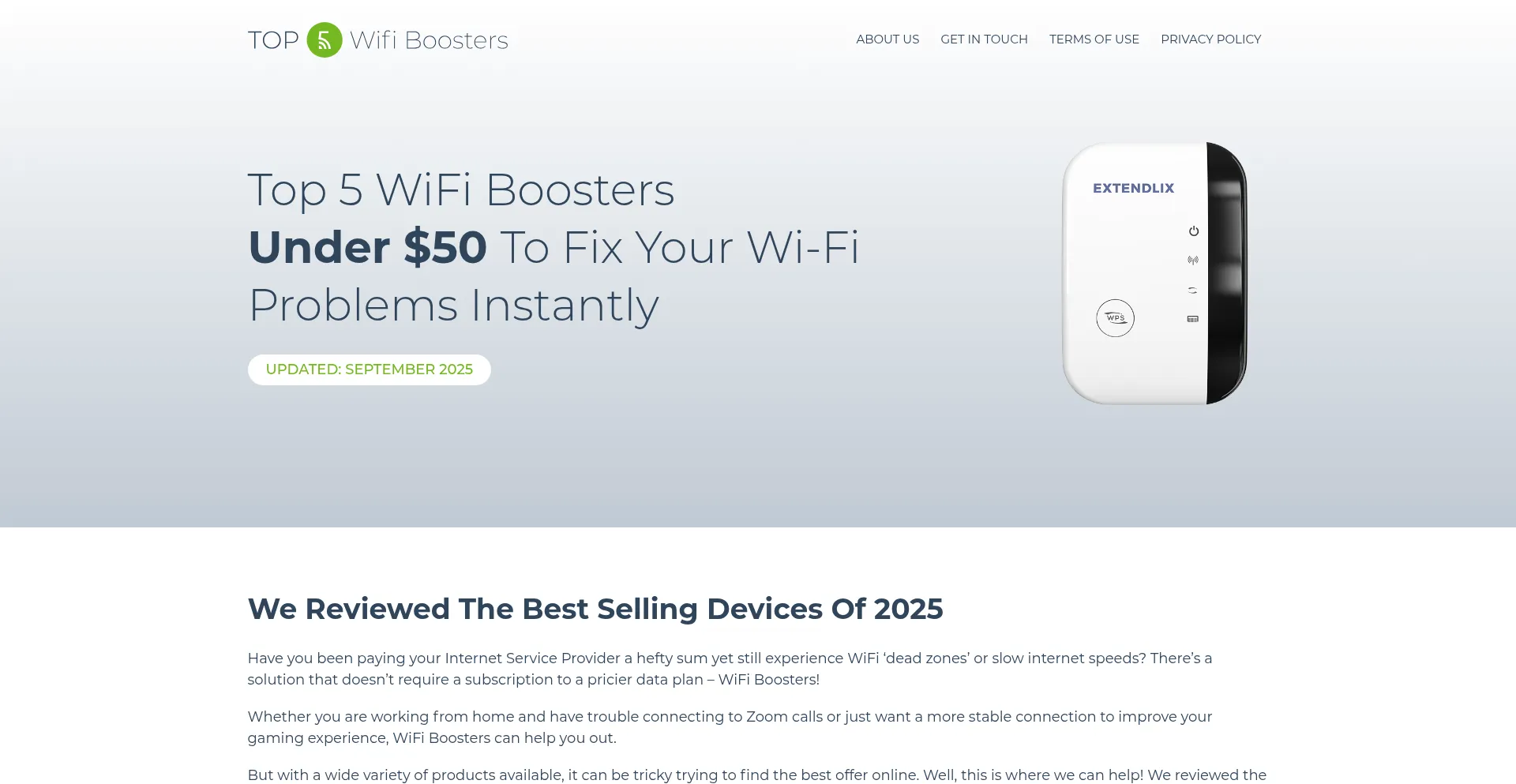 Ist Top5wifiboosters.io sicher und vertrauenswürdig?