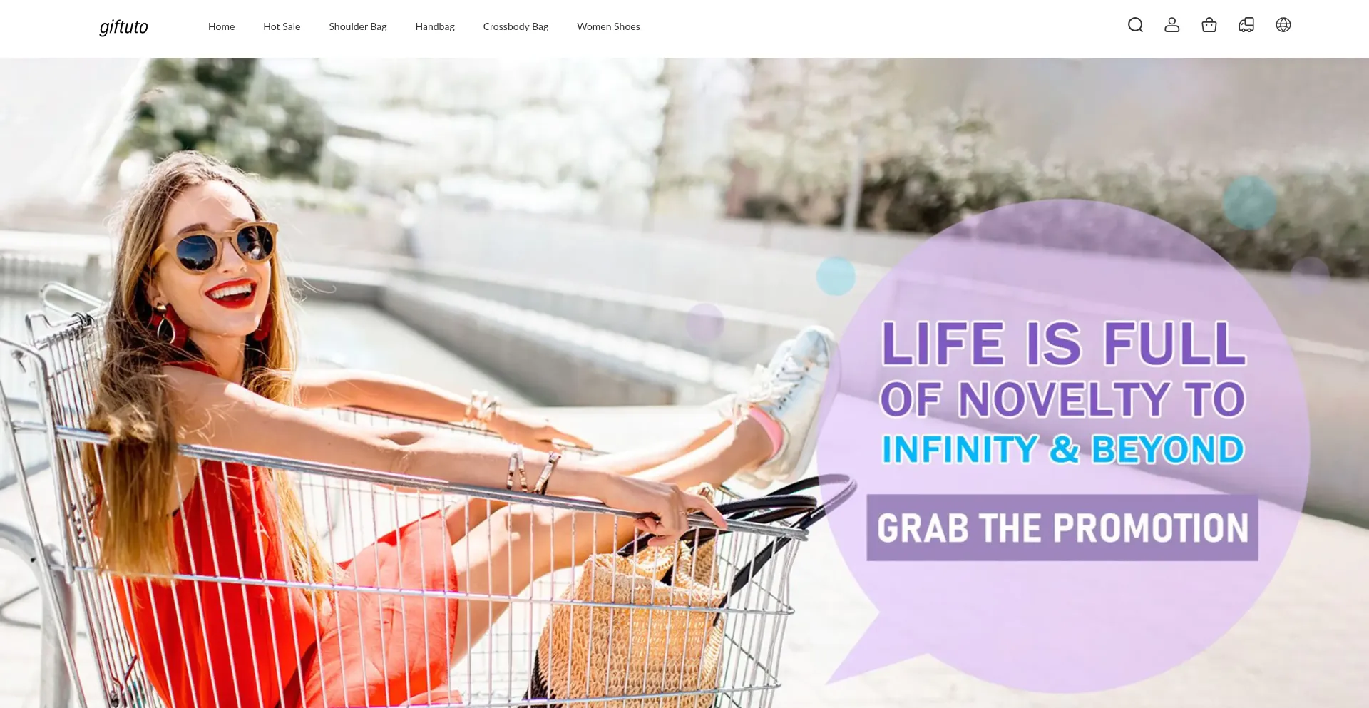 Website screenshot of Toputo.shop