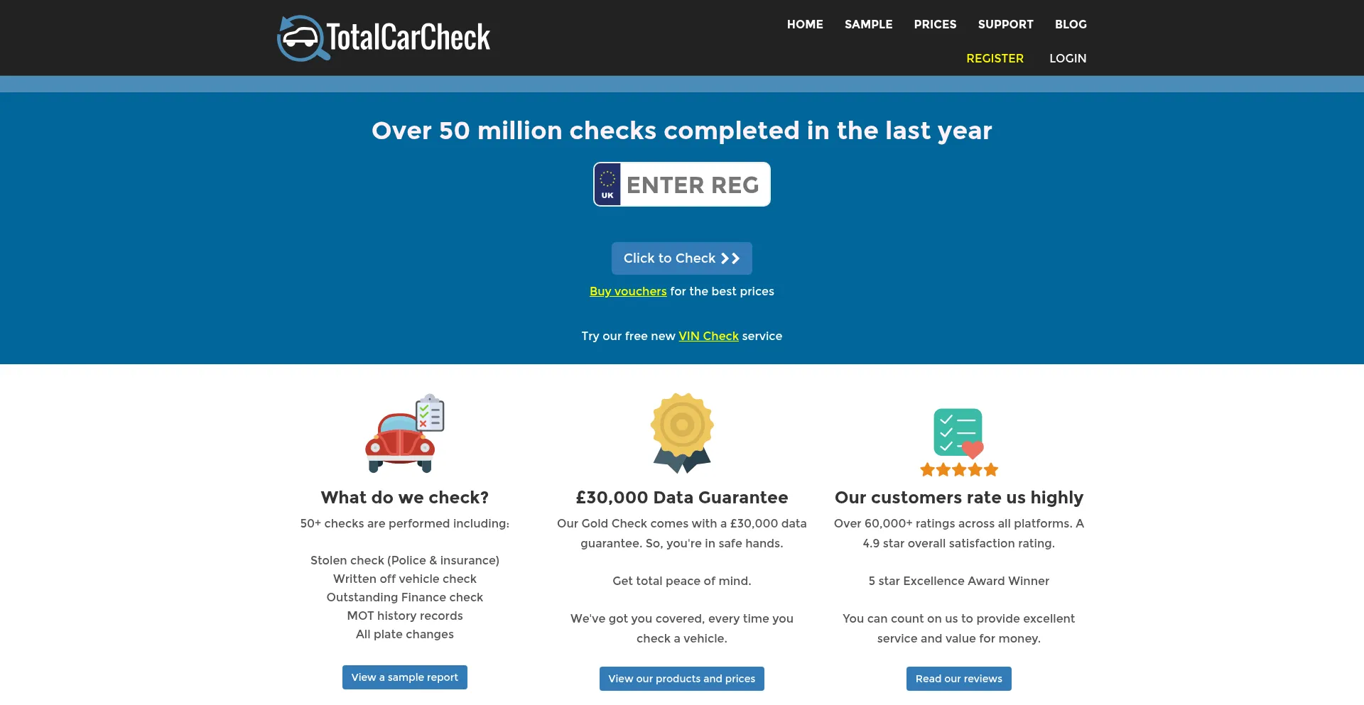 Ist Totalcarcheck.co.uk sicher und vertrauenswürdig?