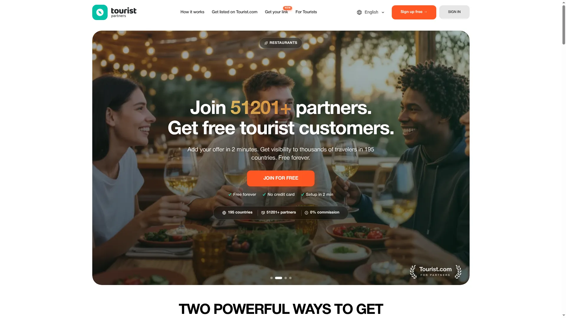 Touristforpartners.com