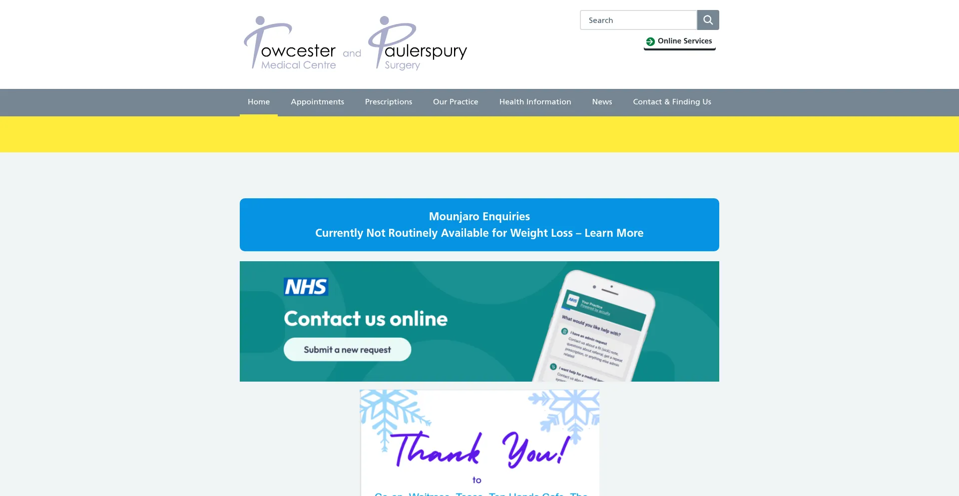 Towcestermedicalcentre.co.uk