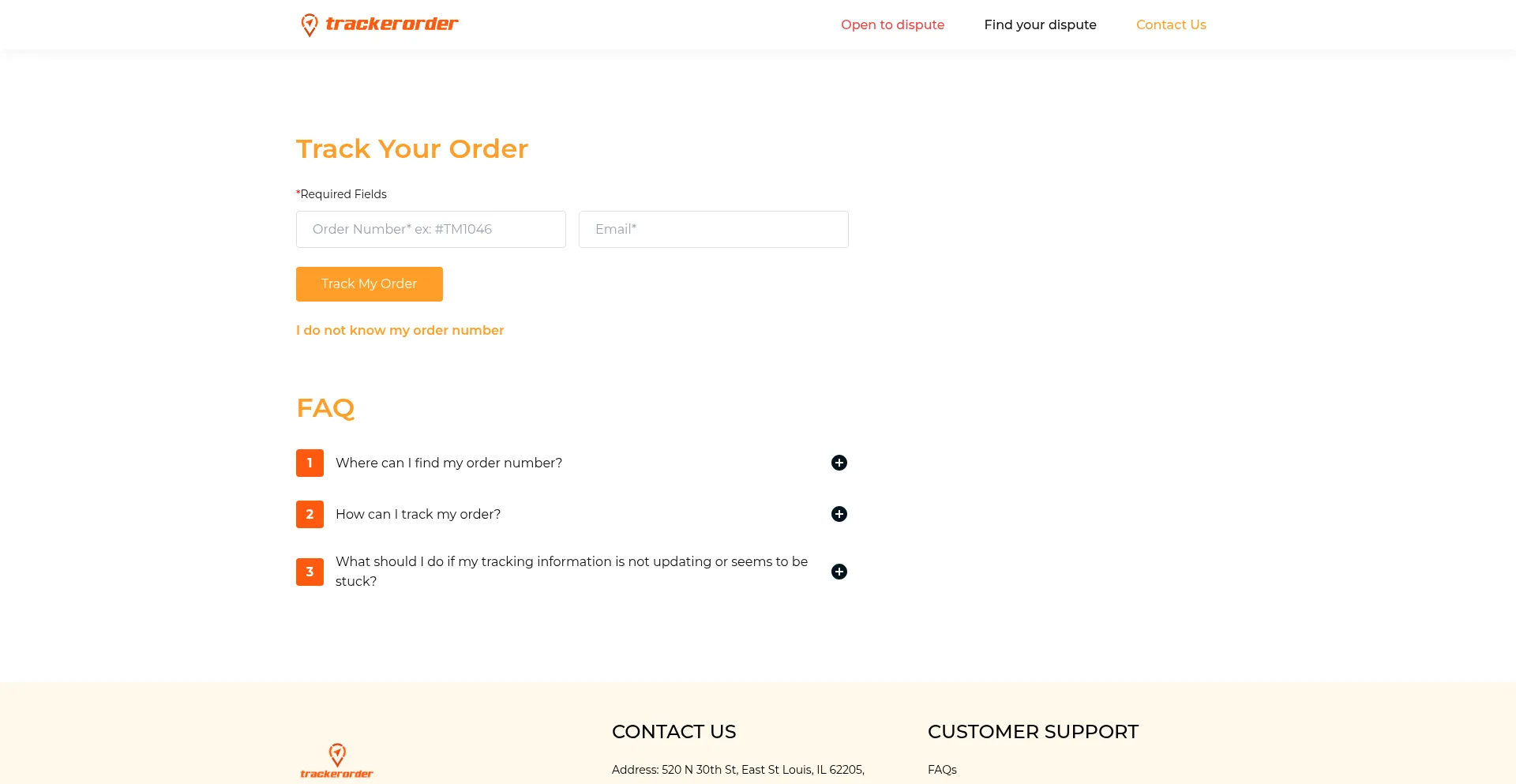 Ist Trackerorder.com sicher und vertrauenswürdig?