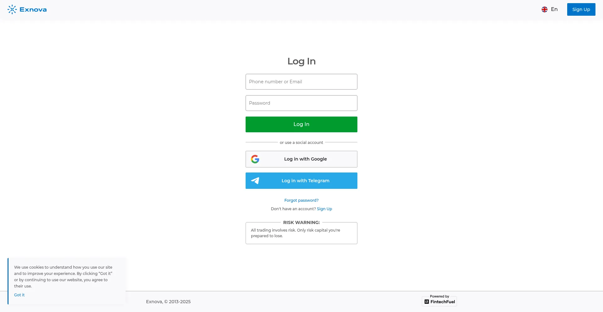 Trade.exnova.com