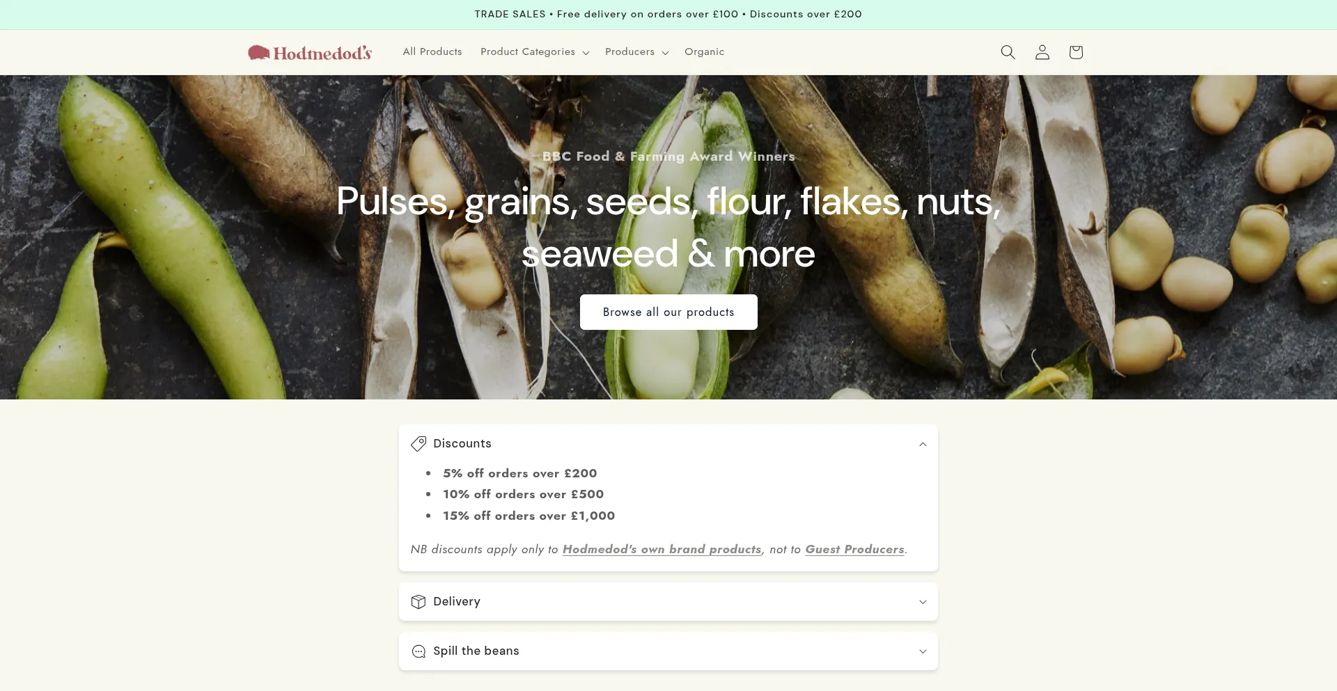 Trade.hodmedods.co.uk