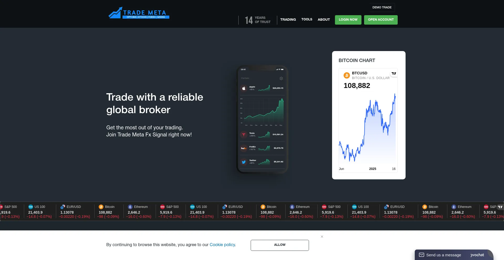 Ist Trademetafxsignal.com sicher und vertrauenswürdig?