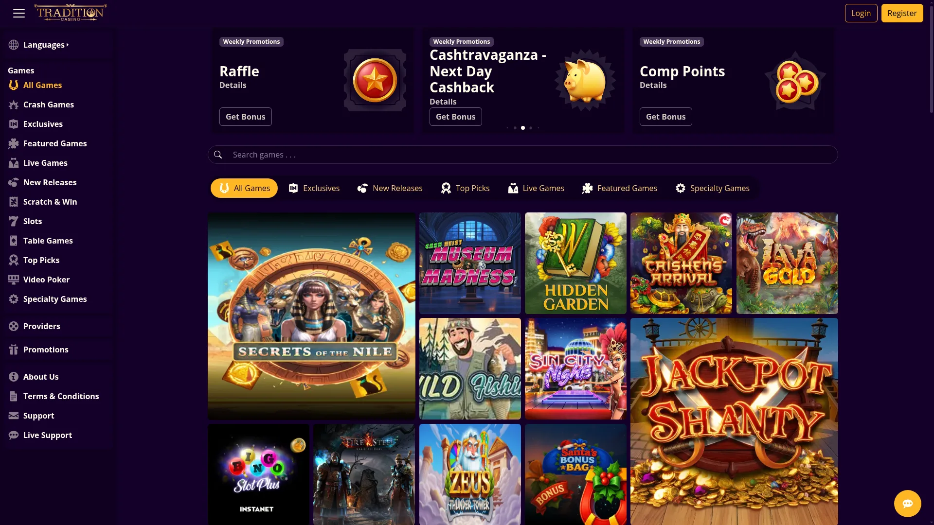 Traditionslots.net