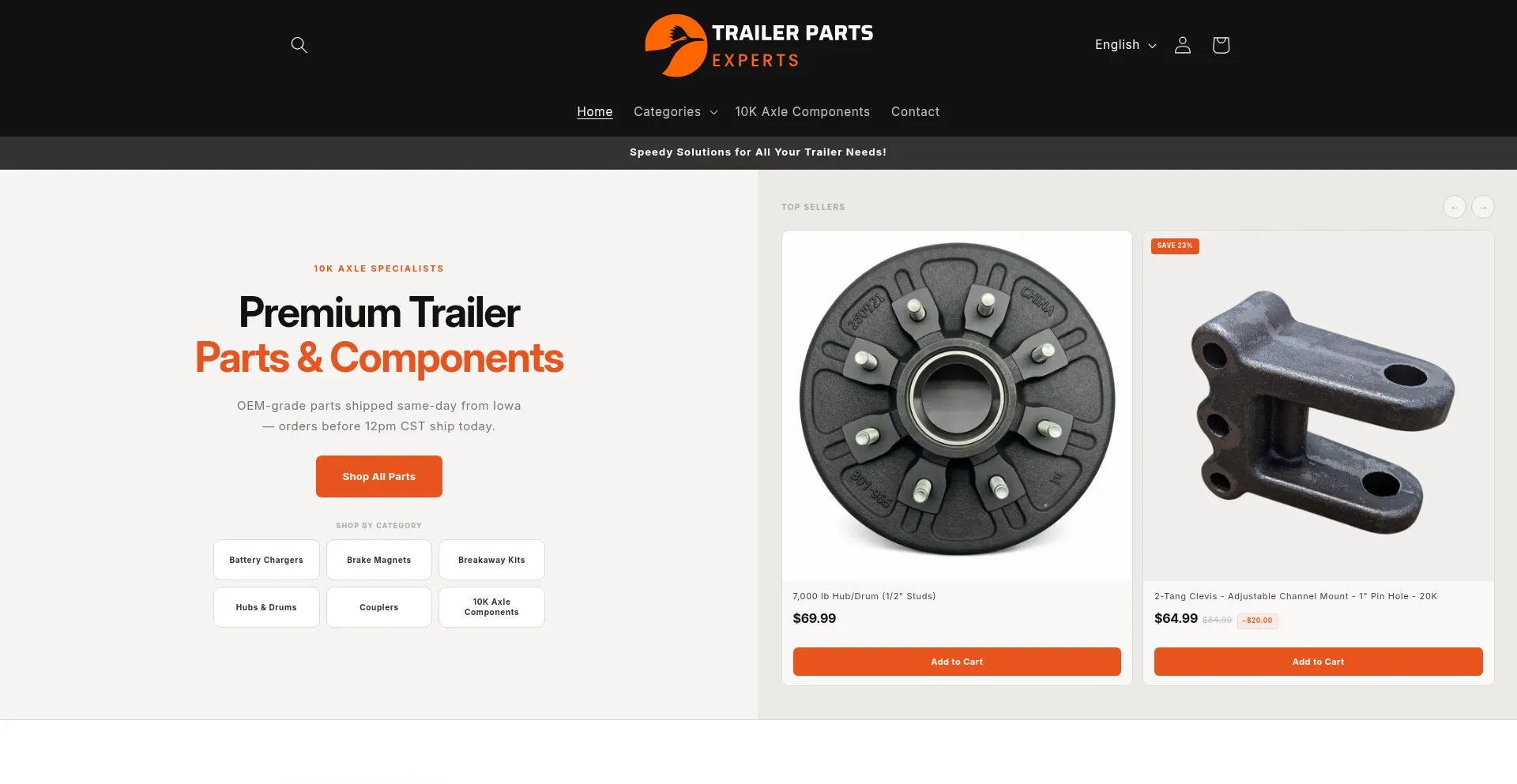 Trailerpartsexperts.com
