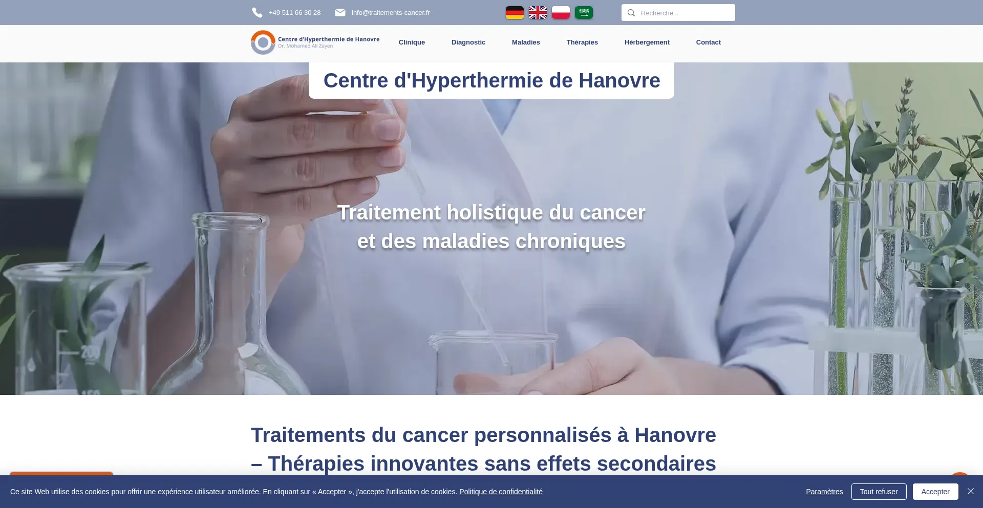 Ist Traitements-cancer.fr sicher und vertrauenswürdig?