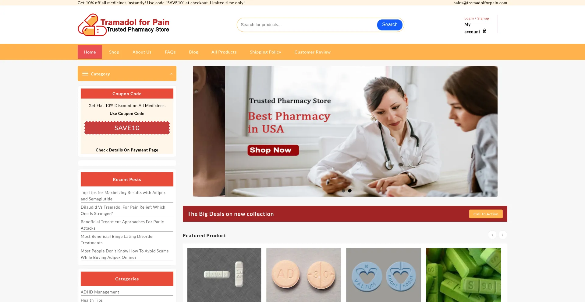 Tramadolforpain.com