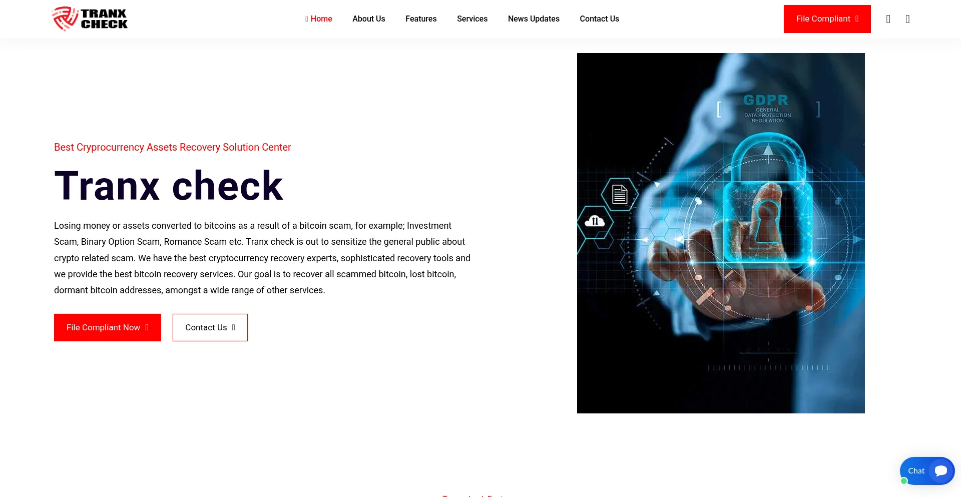 Ist Tranxchk.online sicher und vertrauenswürdig?