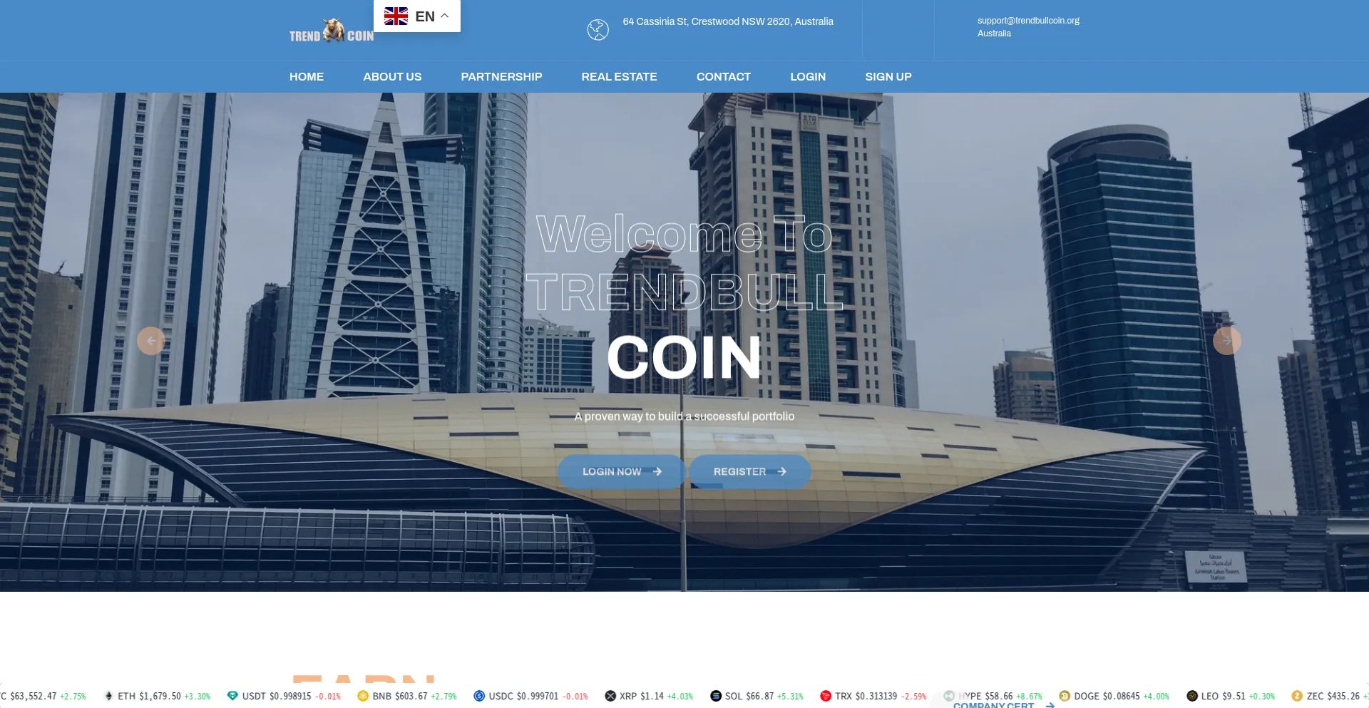 Trendbullcoin.org