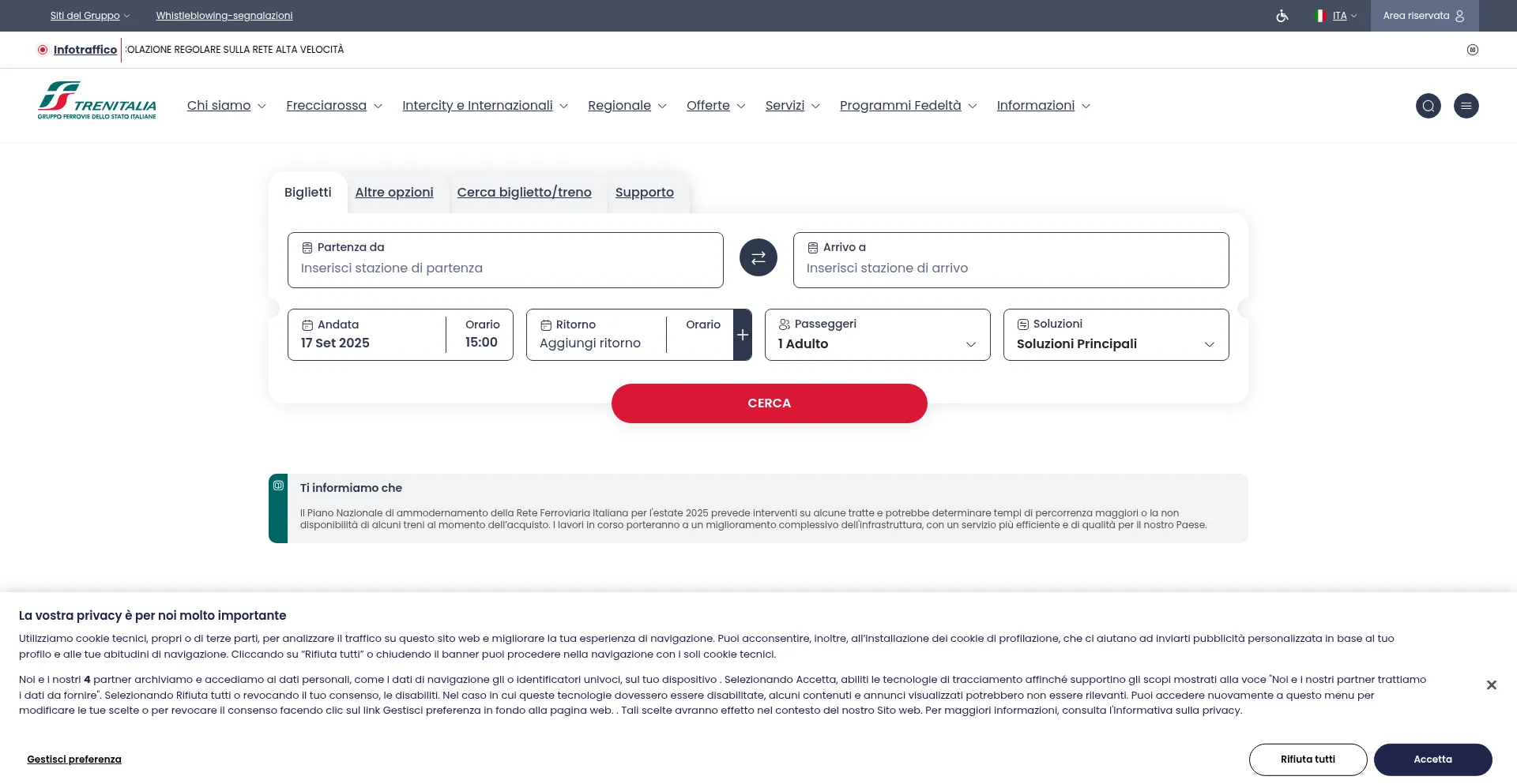 Ist Trenitalia.com sicher und vertrauenswürdig?