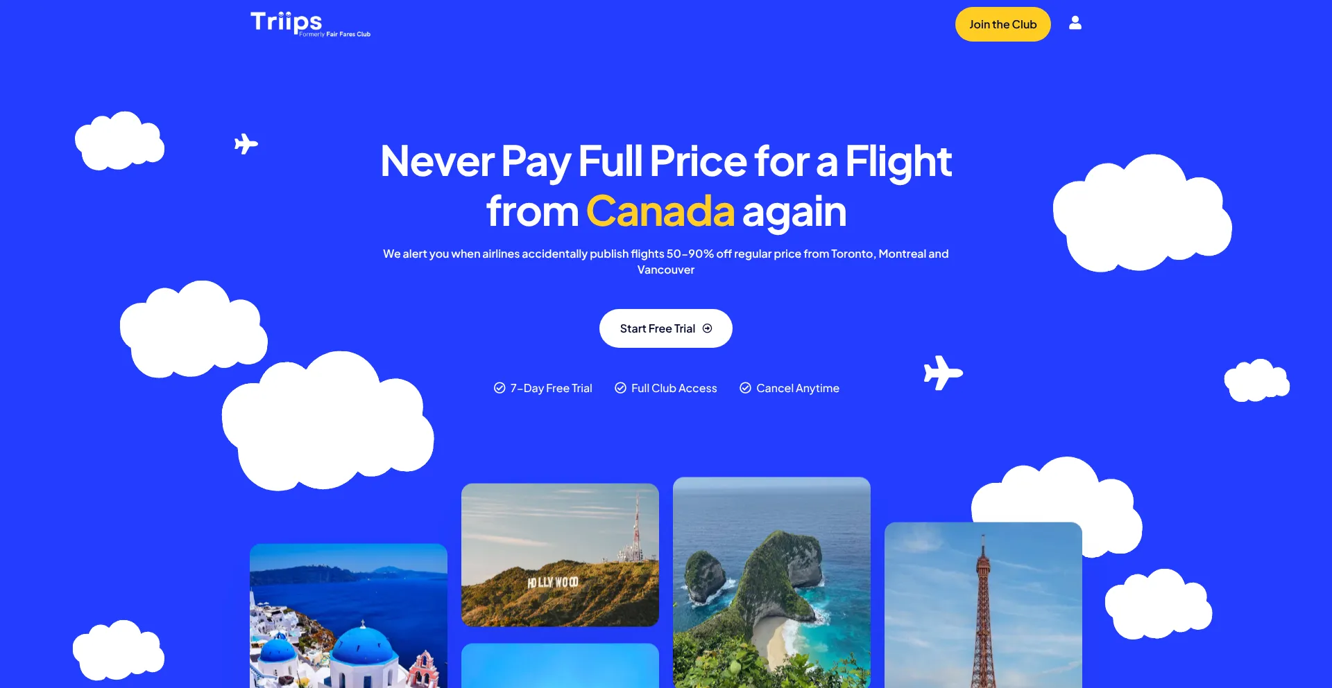 Triips.com Screenshot