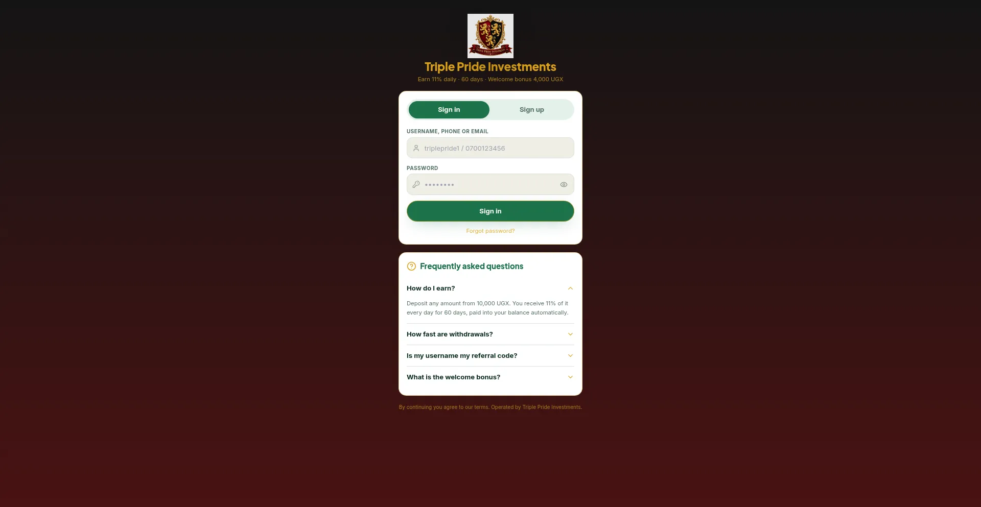 Triple-pride-investments.site