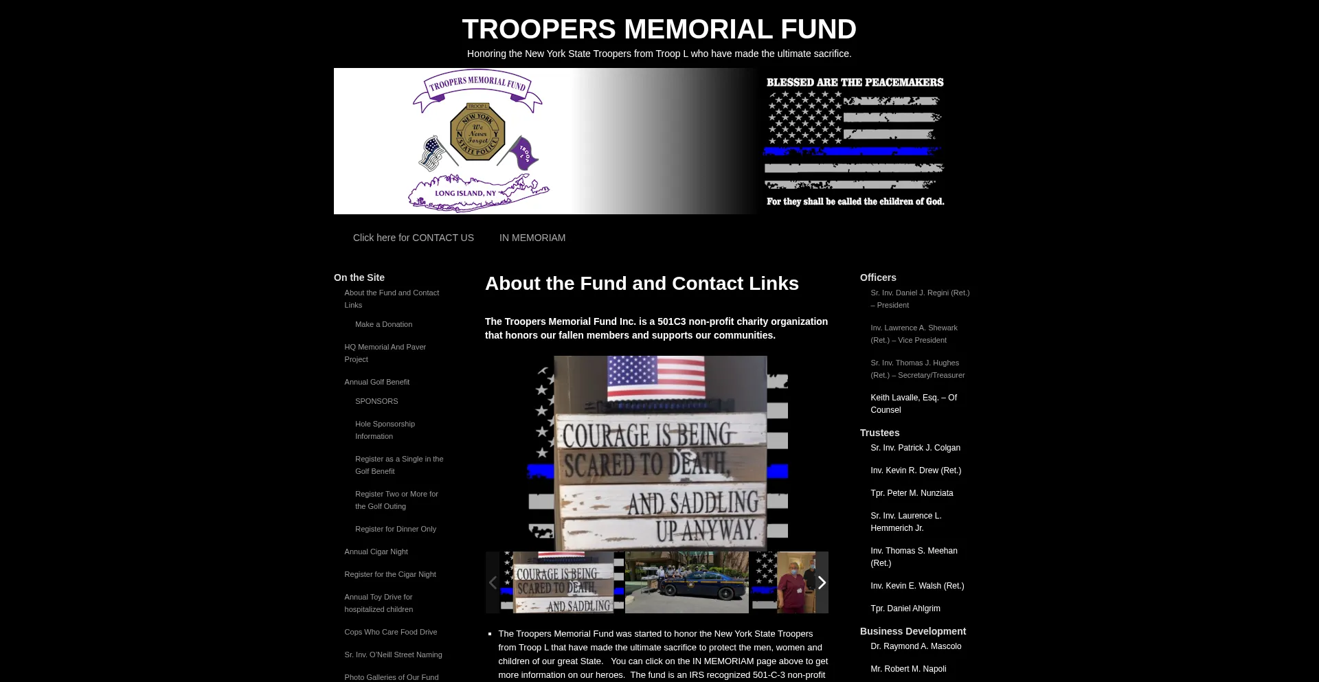 Ist Troopersmemorialfund.com sicher und vertrauenswürdig?