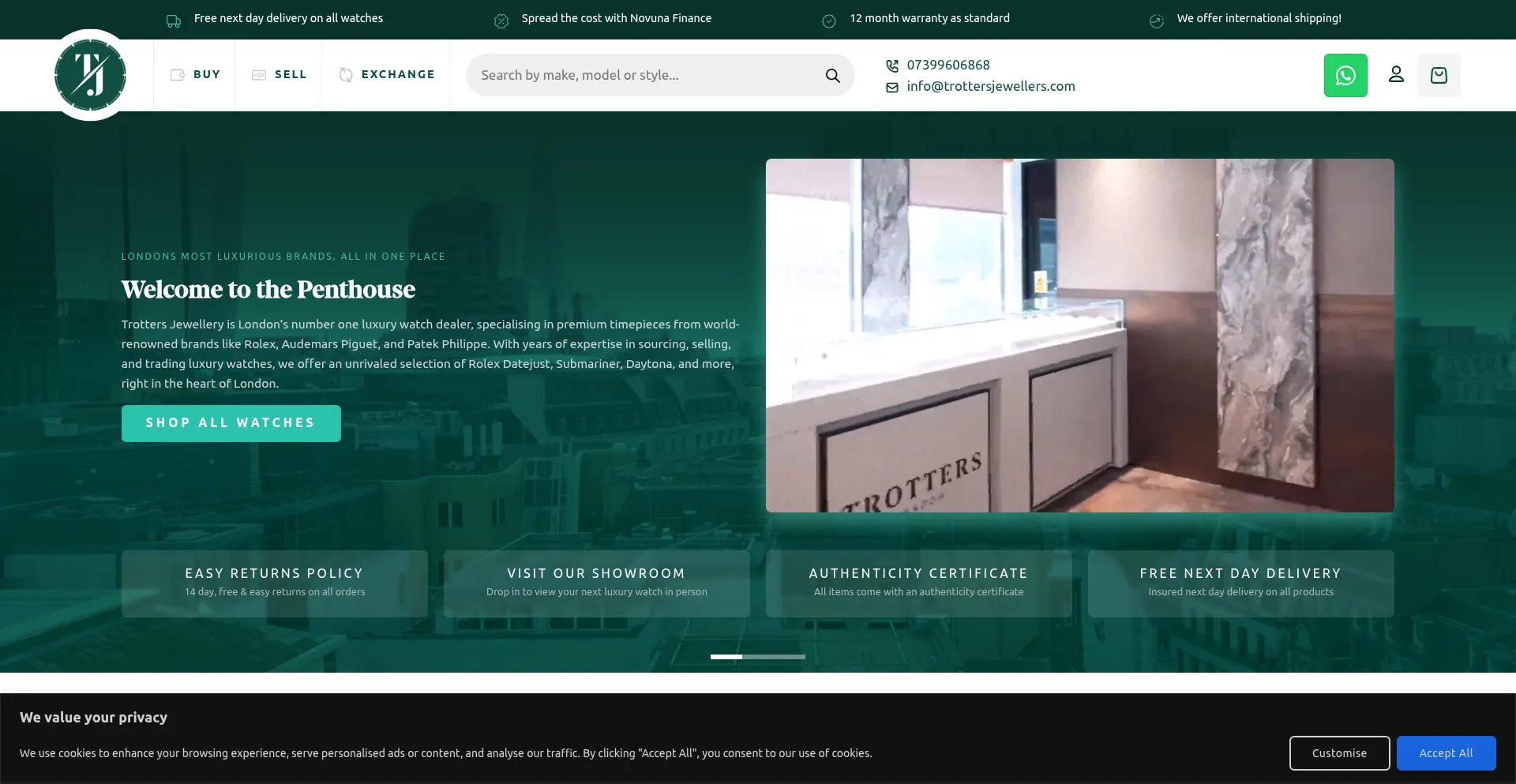 Ist Trottersjewellers.com sicher und vertrauenswürdig?