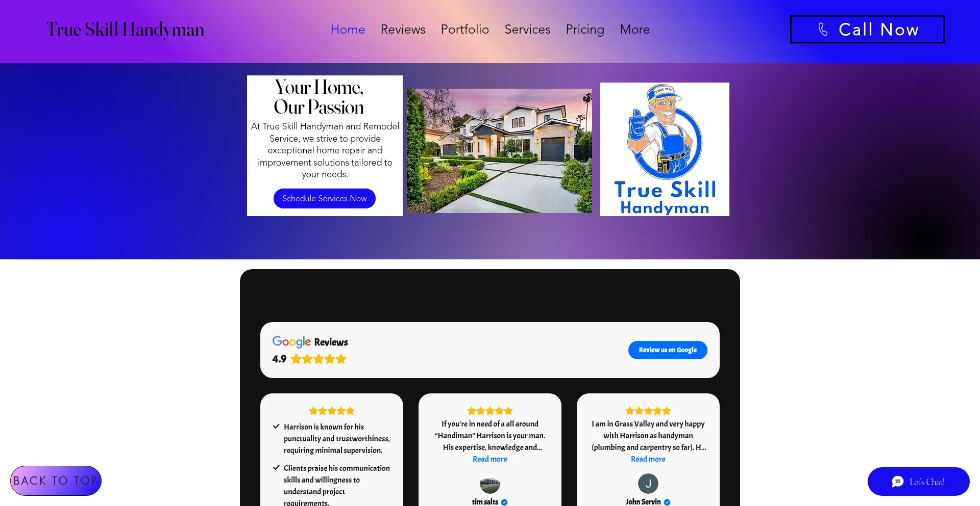 Trueskillhandyman.com