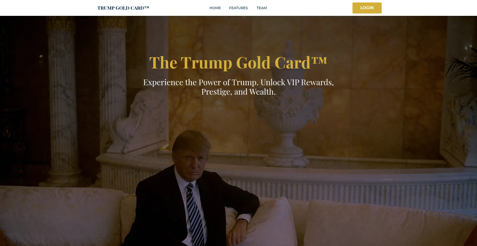 Trumpgoldcards.com