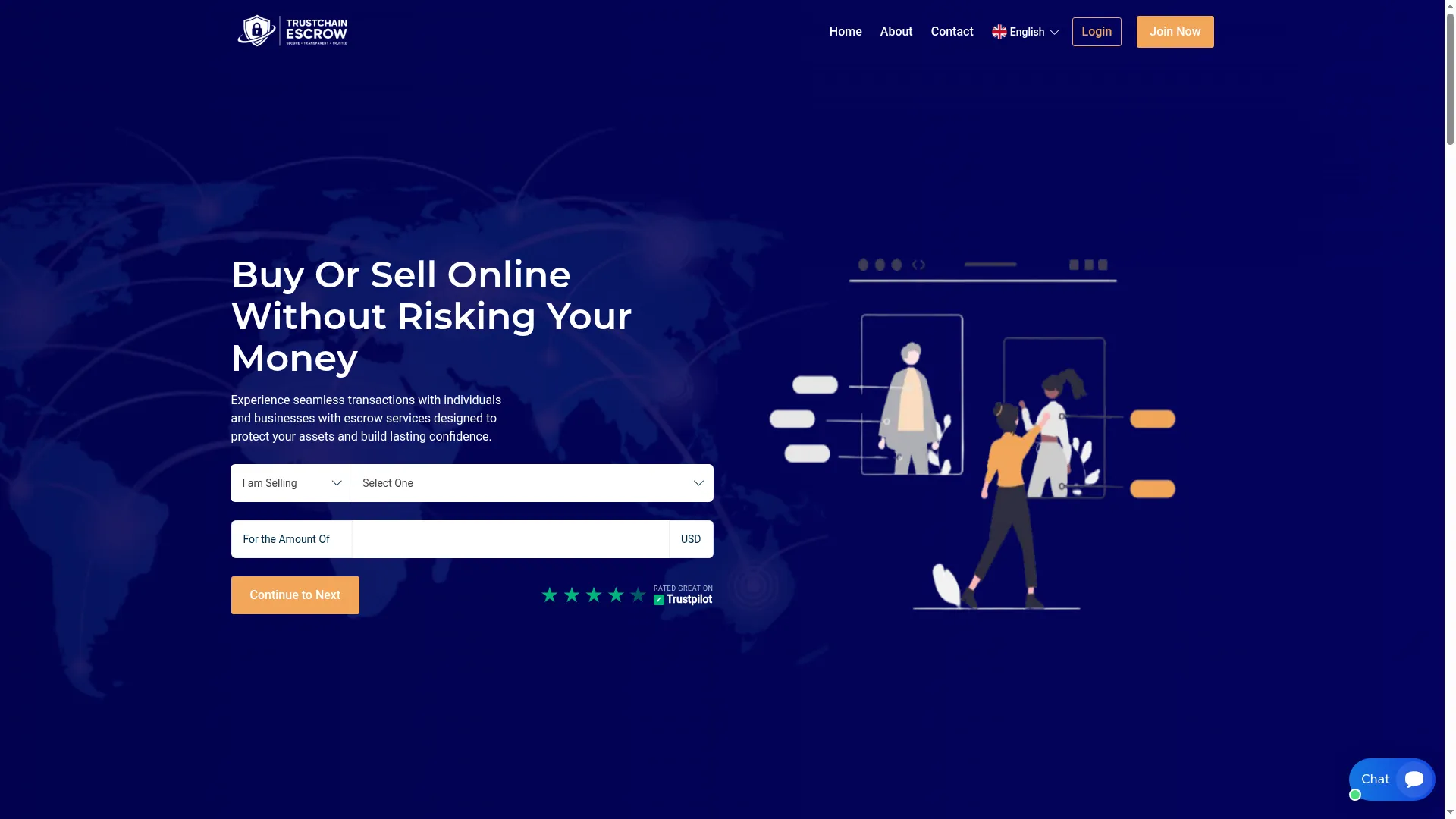 Trustchainescrow.com