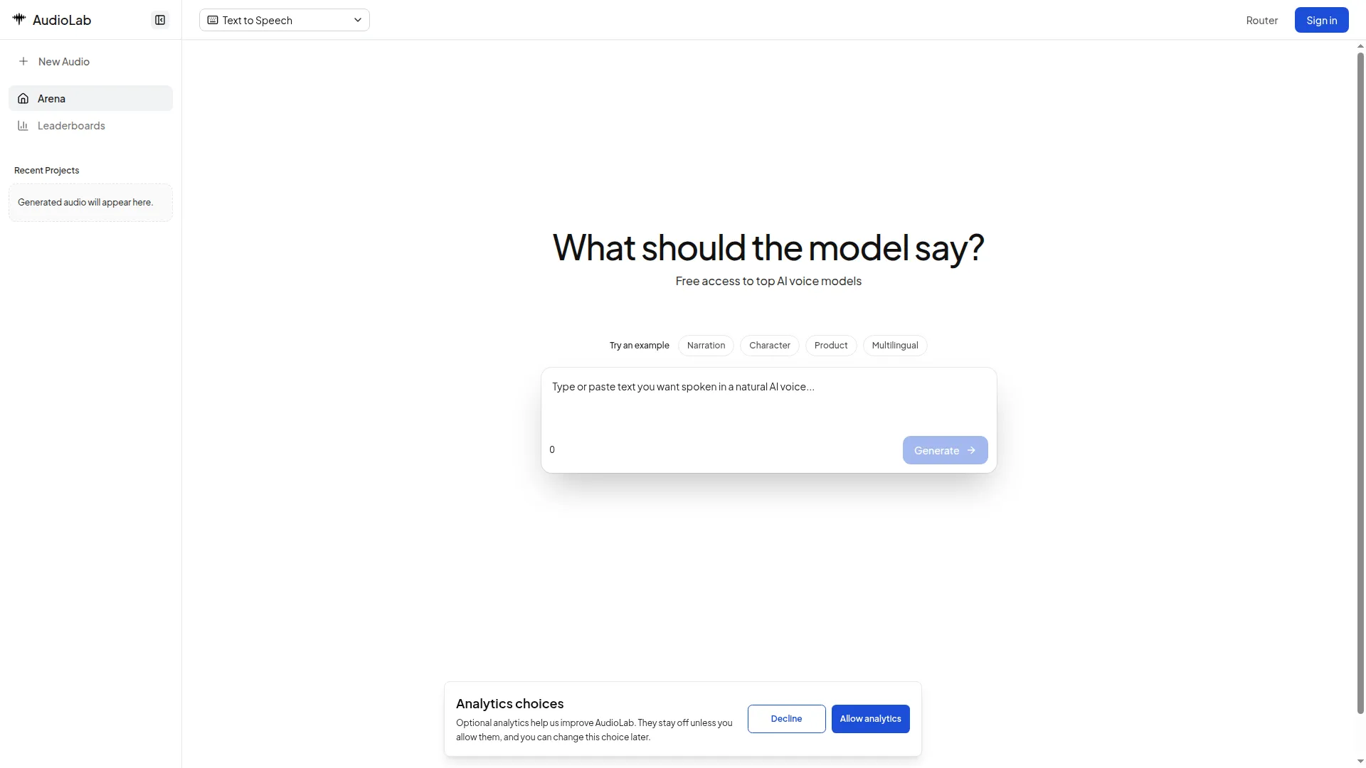 Tryaudiolab.ai