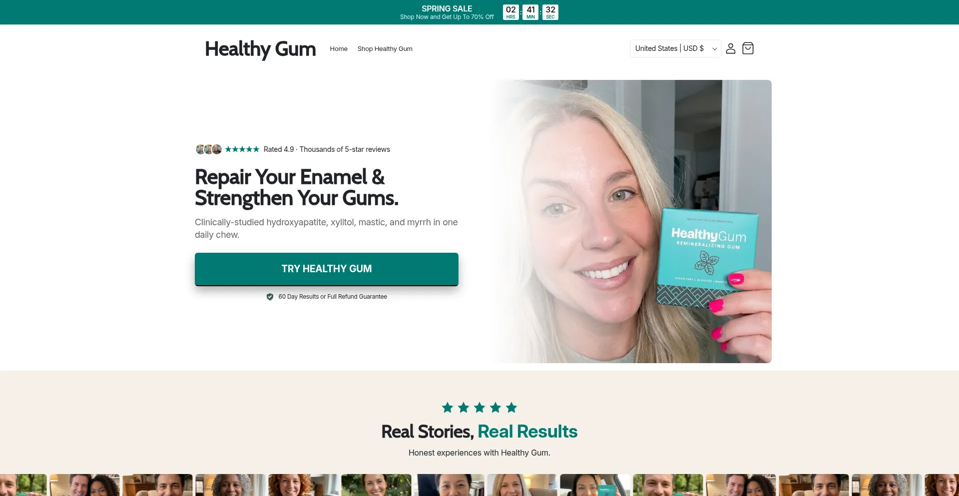 Tryhealthygum.com
