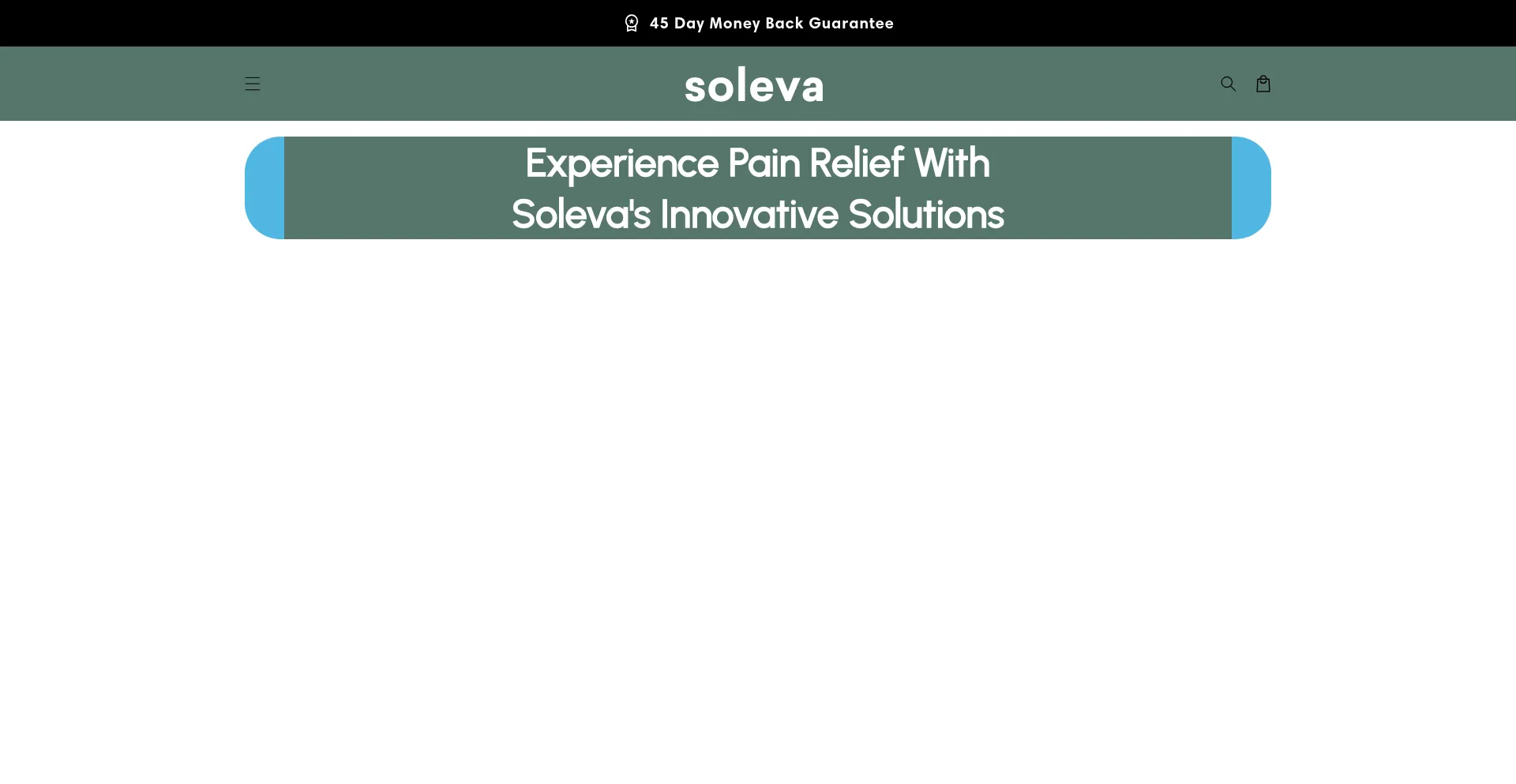 Website screenshot of Trysoleva.co
