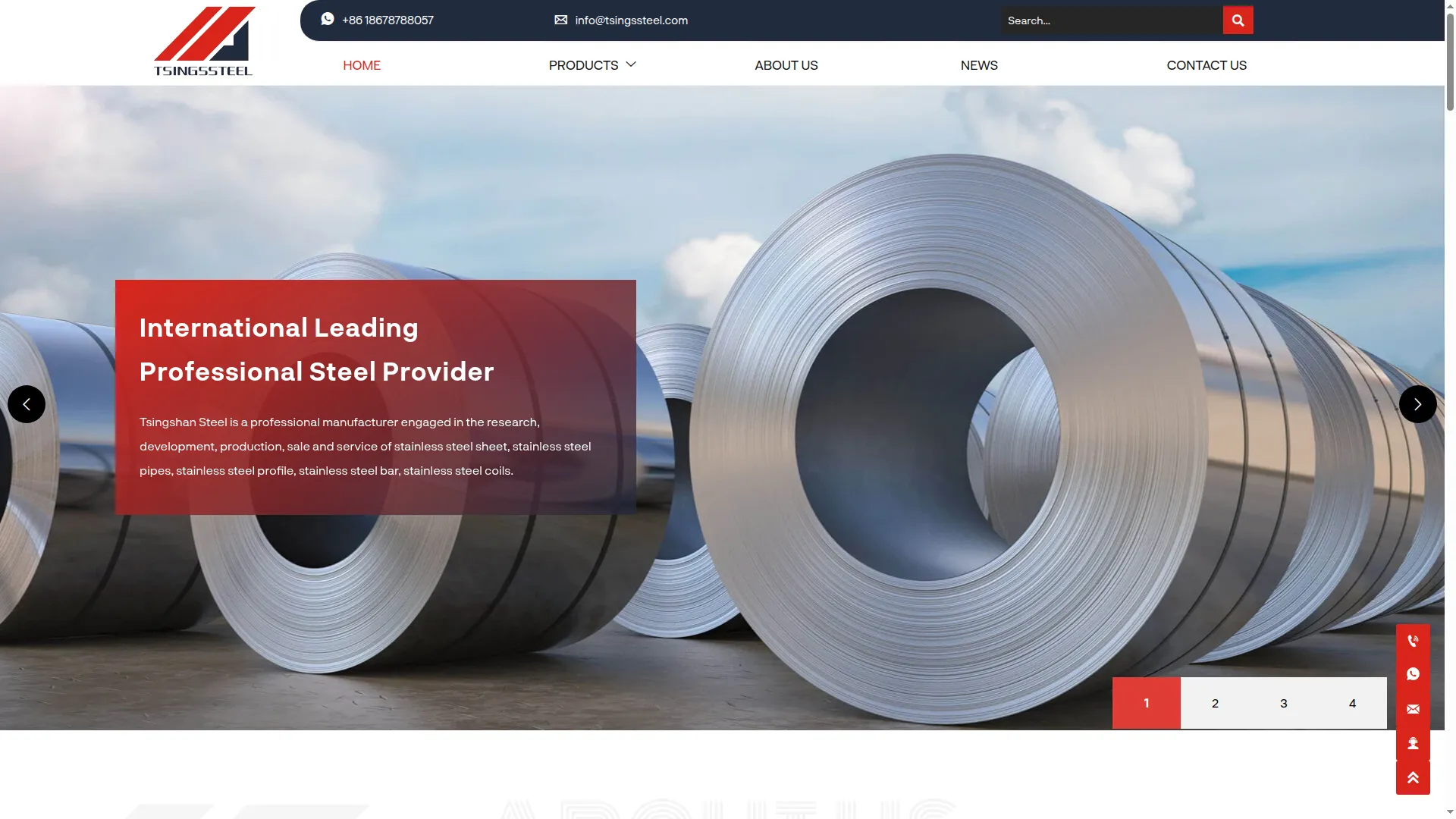 Tsingssteels.com