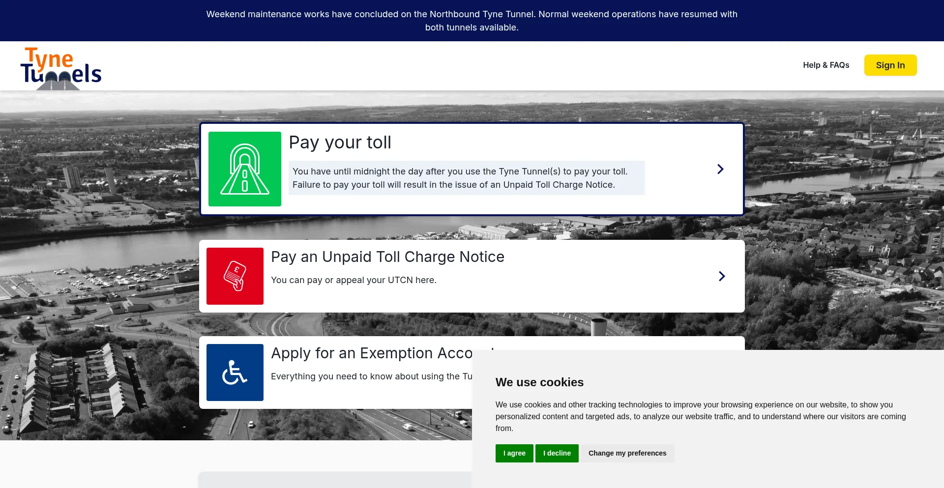 Website screenshot of Tt2.co.uk