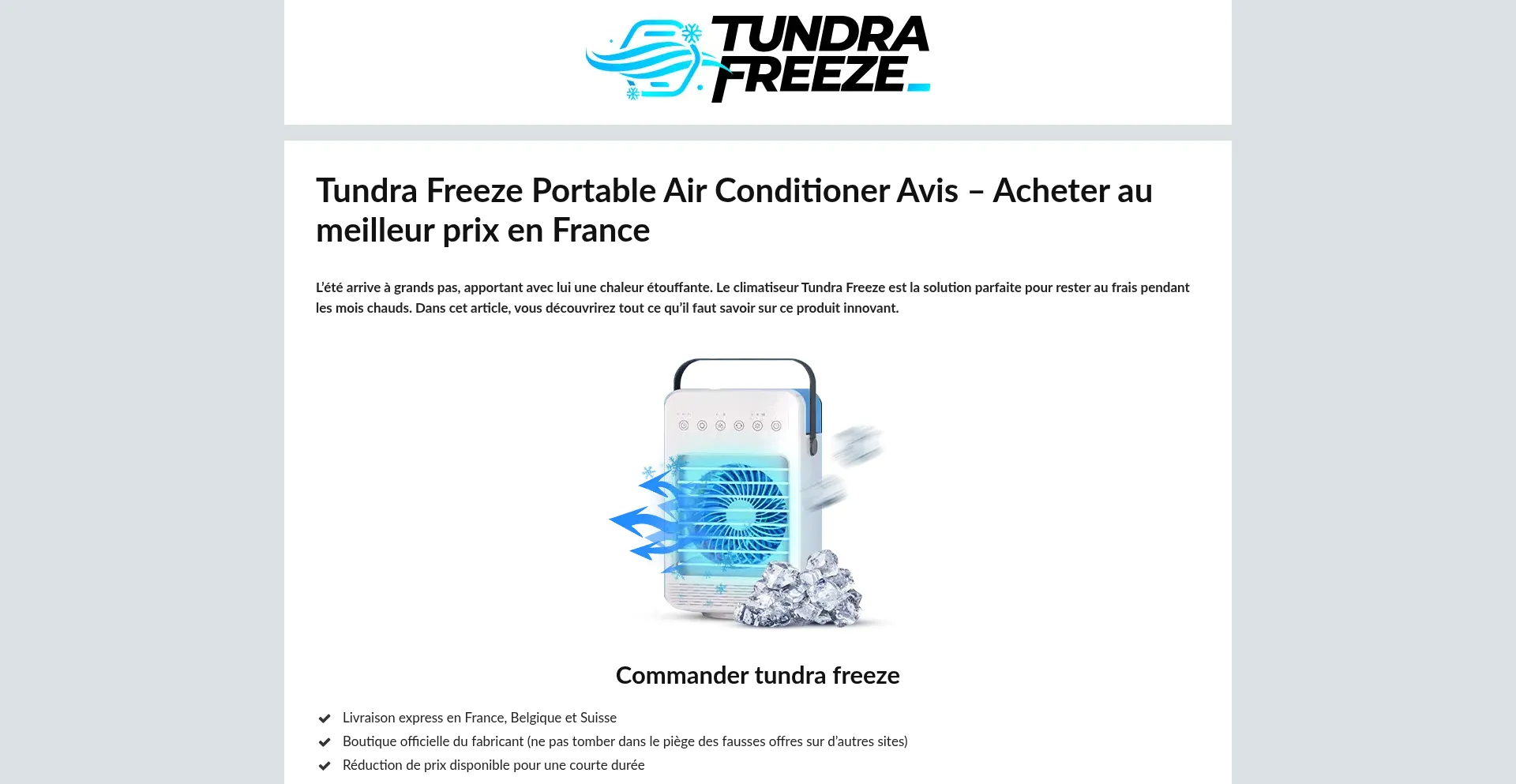 Ist Tundra-freeze.fr sicher und vertrauenswürdig?