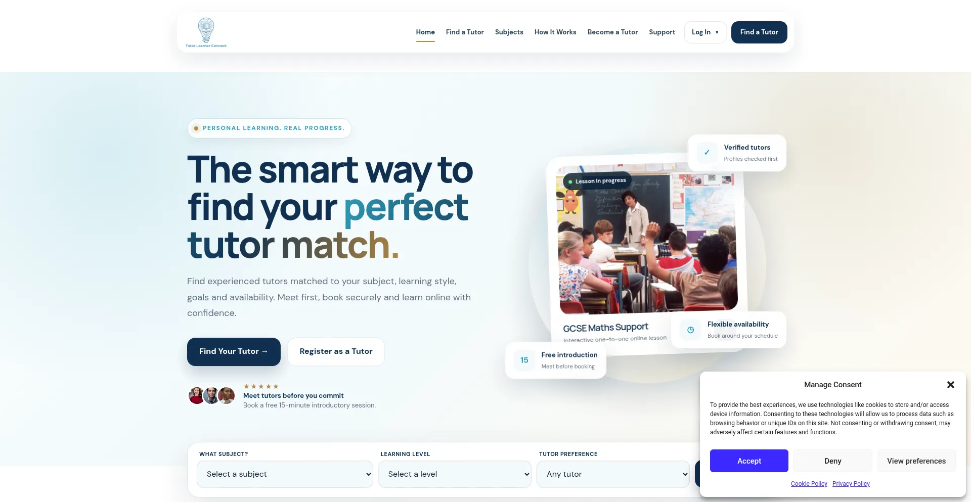 Tutorlearnerconnect.com